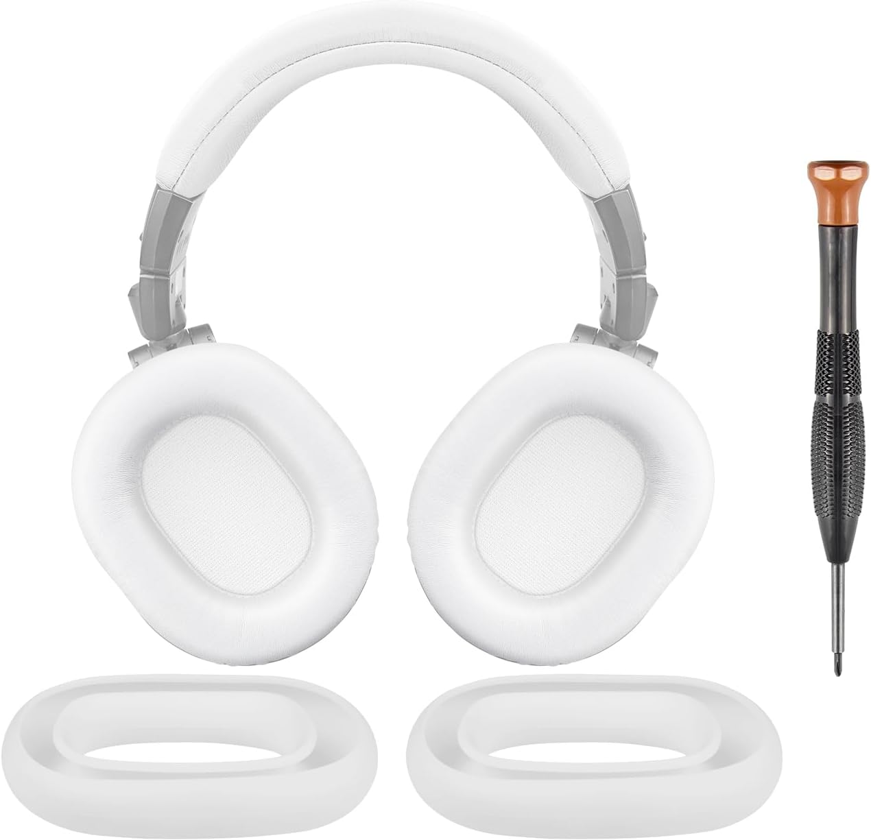 SOULWIT Earpads + Ear Cover+ Headband for ATH M50, M50X, M50XBT, M50XBT2, M50XSTS