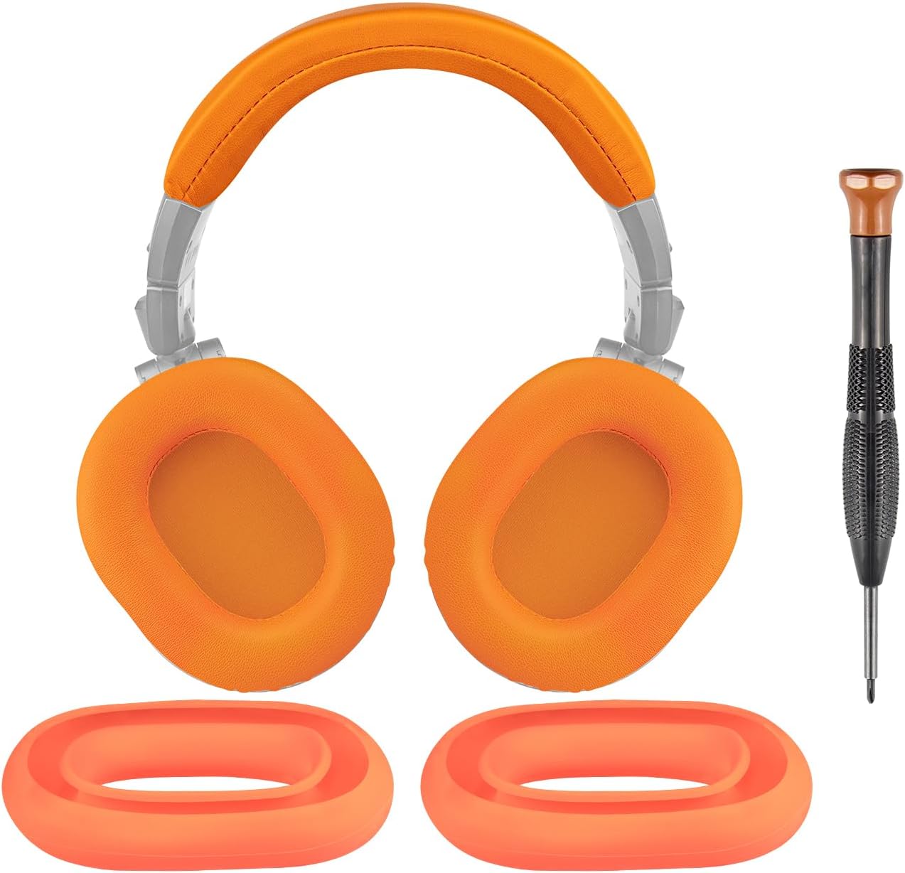 SOULWIT Earpads + Ear Cover+ Headband for ATH M50, M50X, M50XBT, M50XBT2, M50XSTS