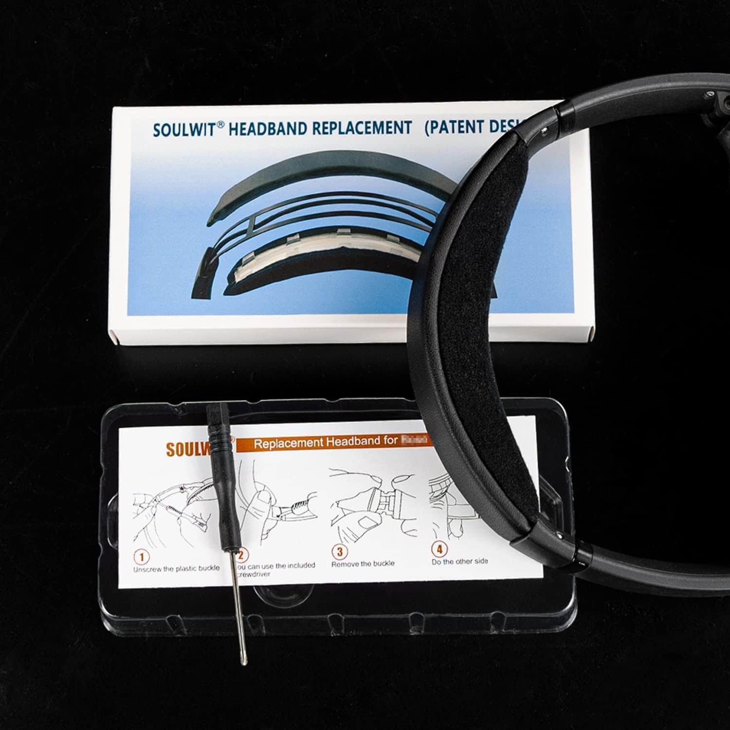 SOULWIT Headband for Bose QuietComfort 35 Series