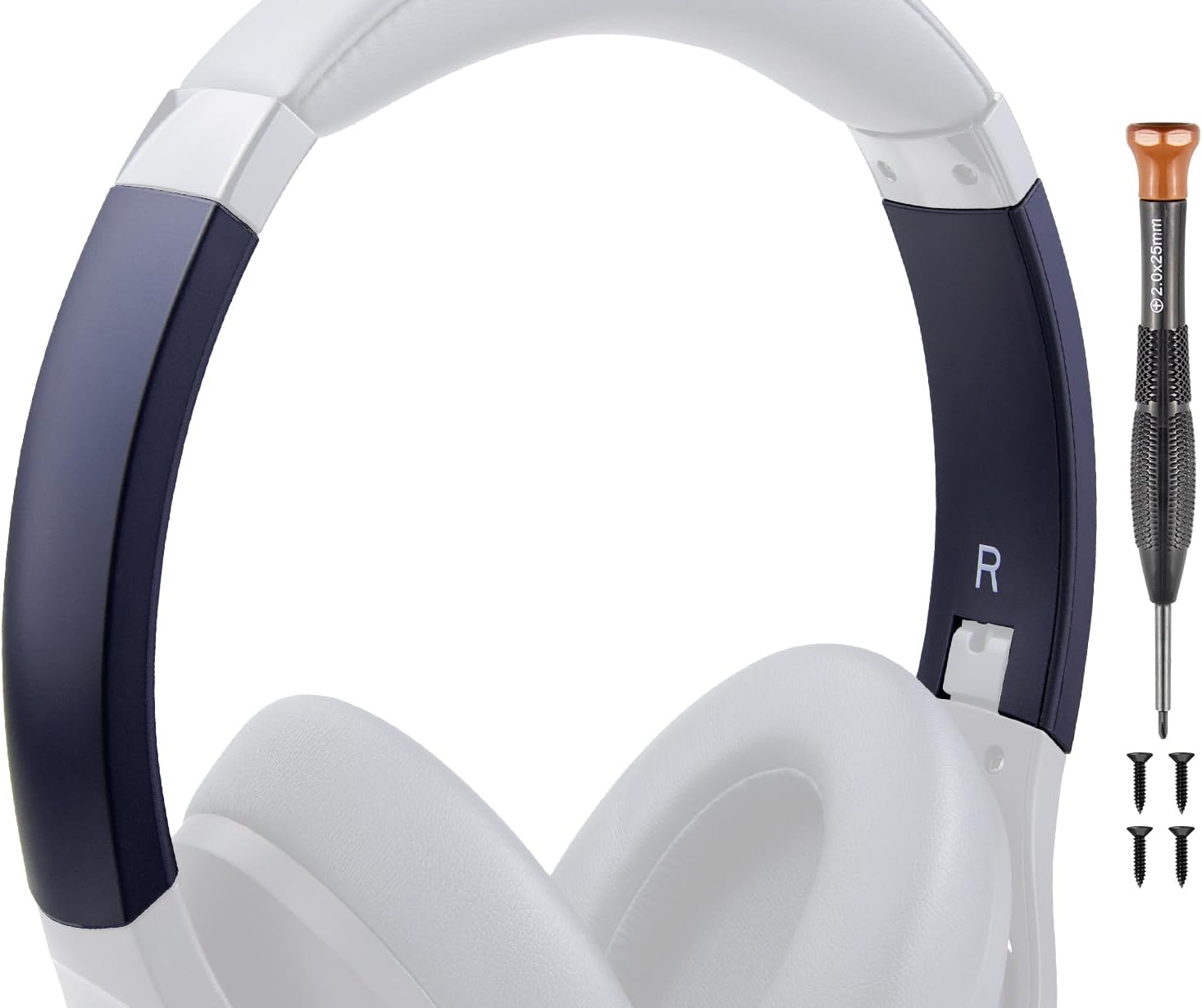 SOULWIT Headband Side Cover Slider Outer & Inner for Anker Soundcore Life 2 / Life Q20 / Life Q20+ / Q20i