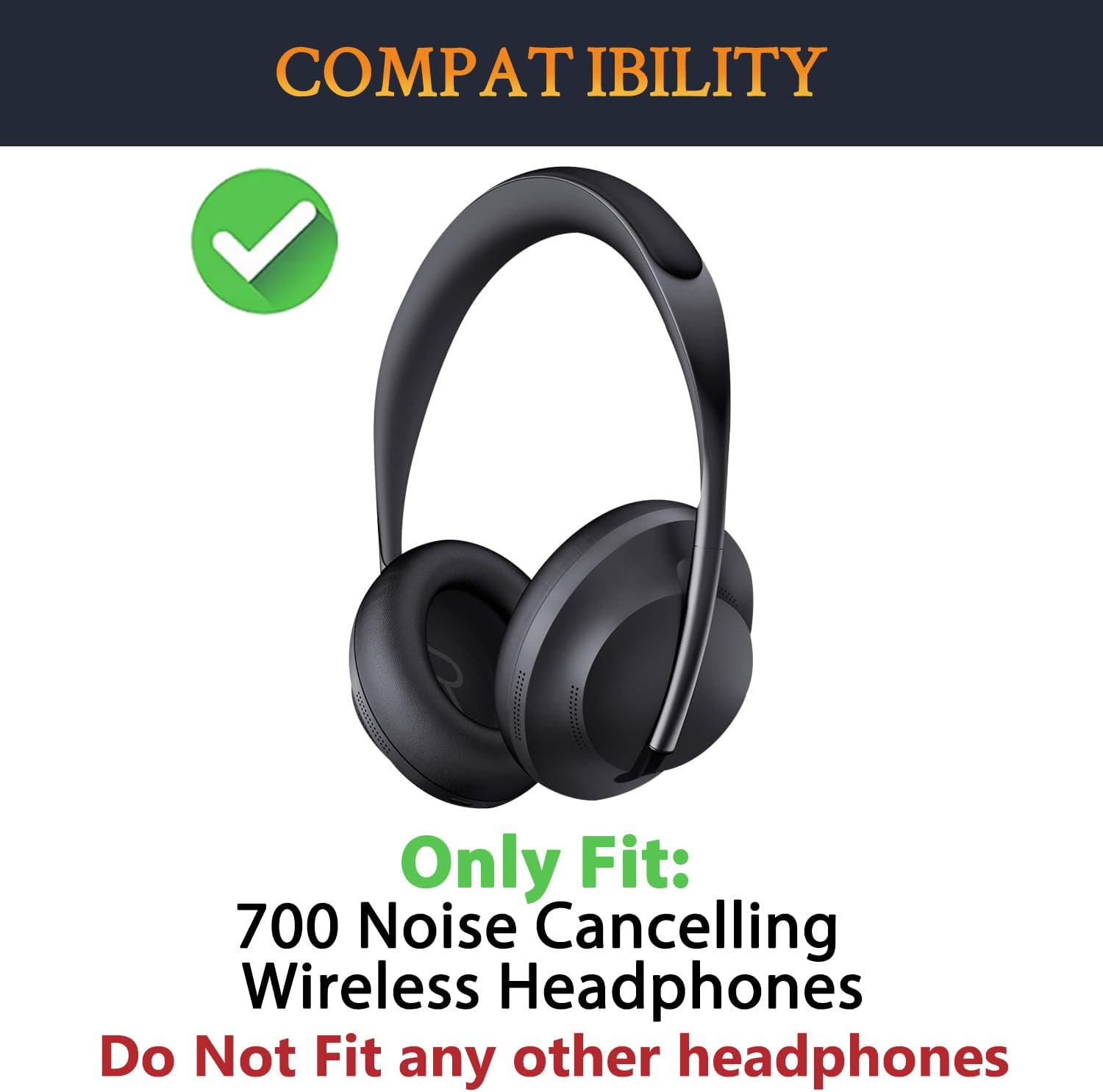 SOULWIT Earpads for Bose 700 - Cooling Gel