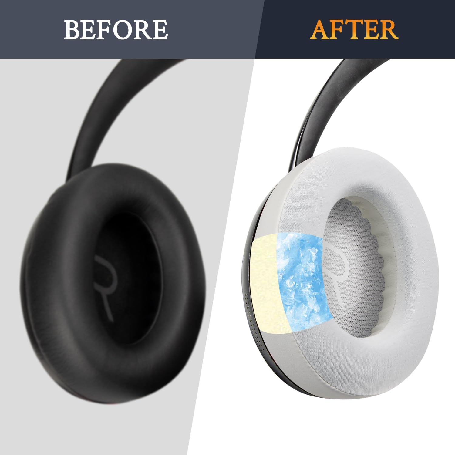 SOULWIT Earpads for Bose 700 - Cooling Gel