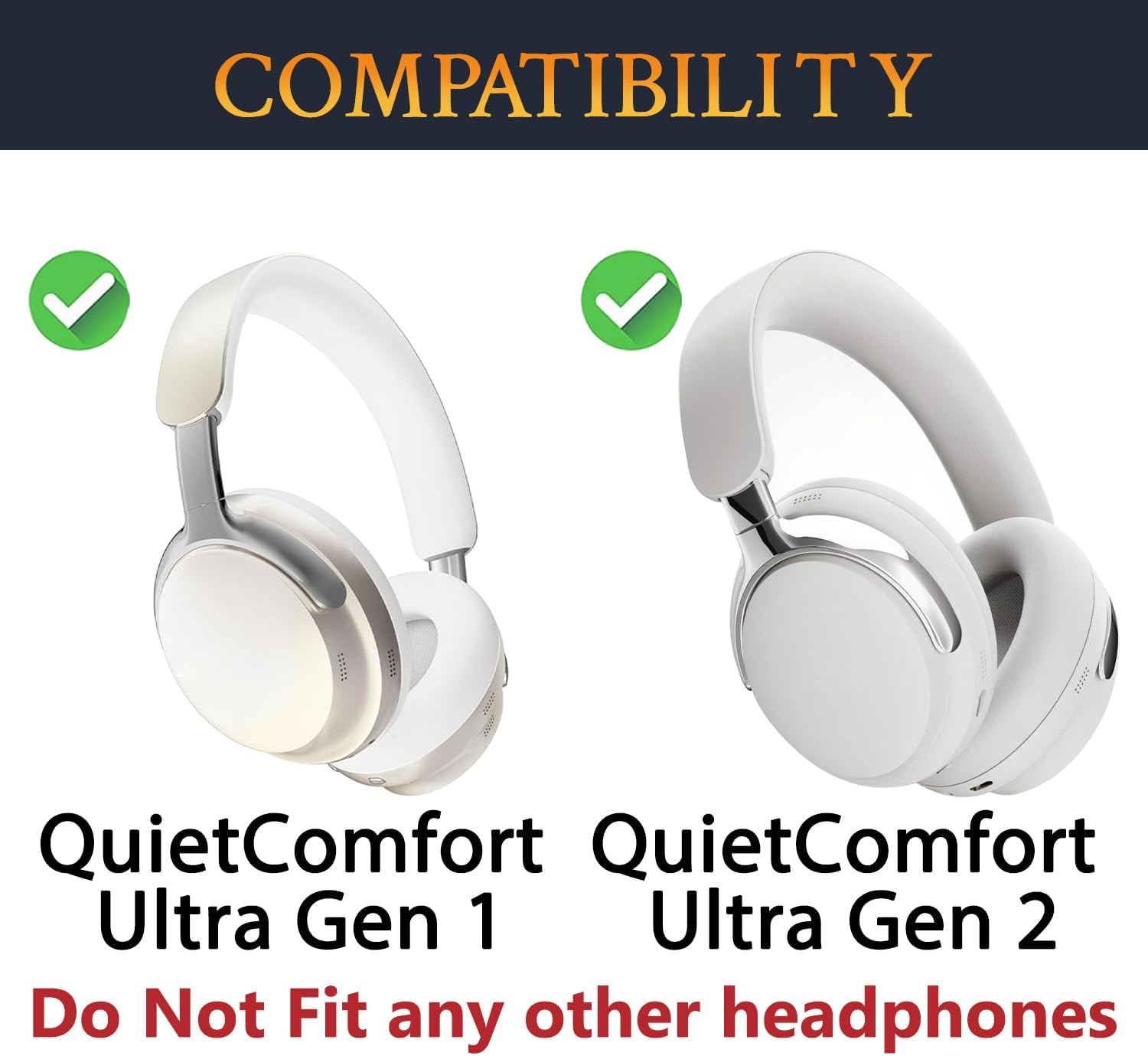 SOULWIT Headband for Bose QuietComfort Ultra, QuietComfort Ultra (2nd Gen)