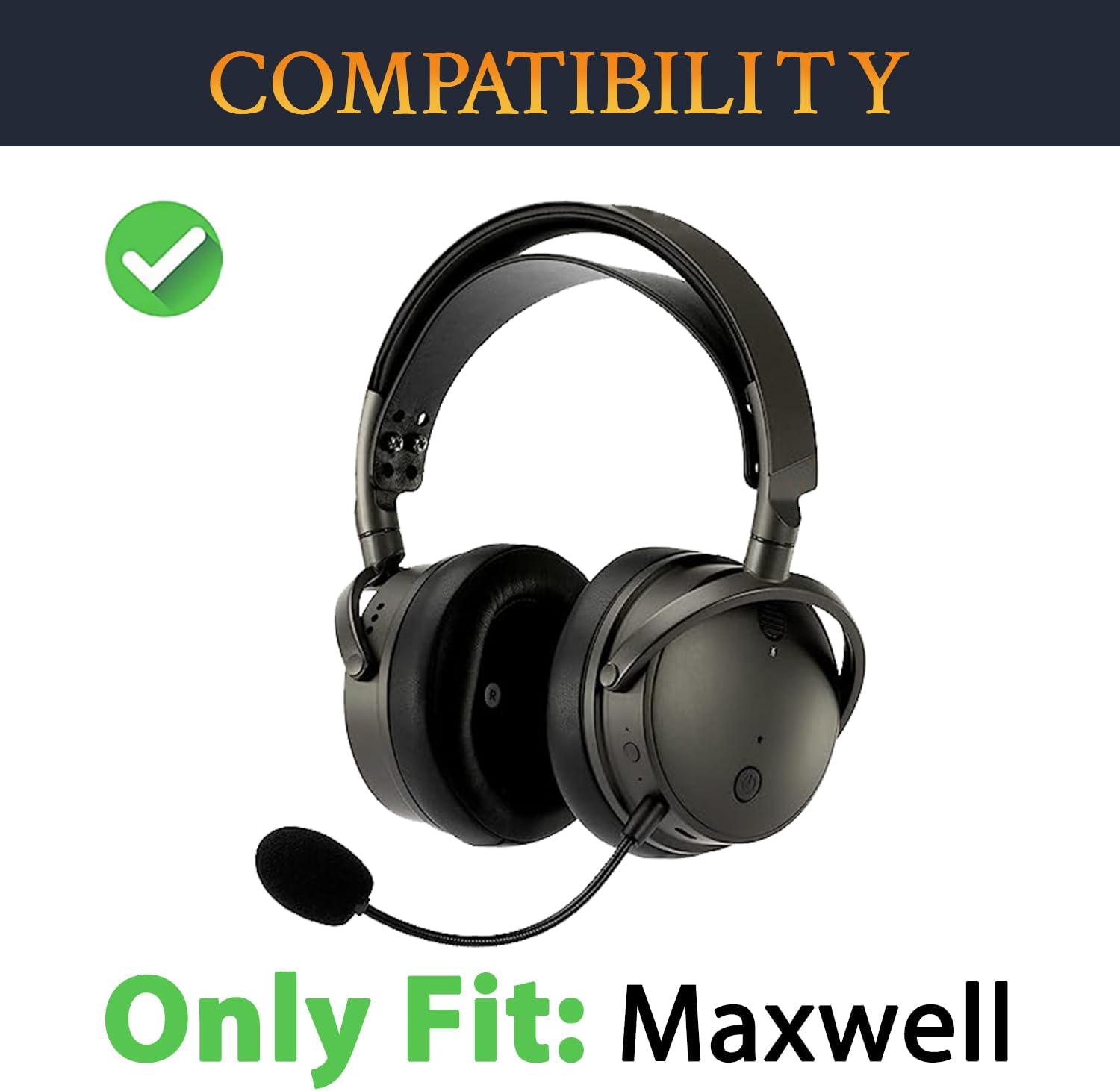 SOULWIT Silicone Headband for Audeze Maxwell