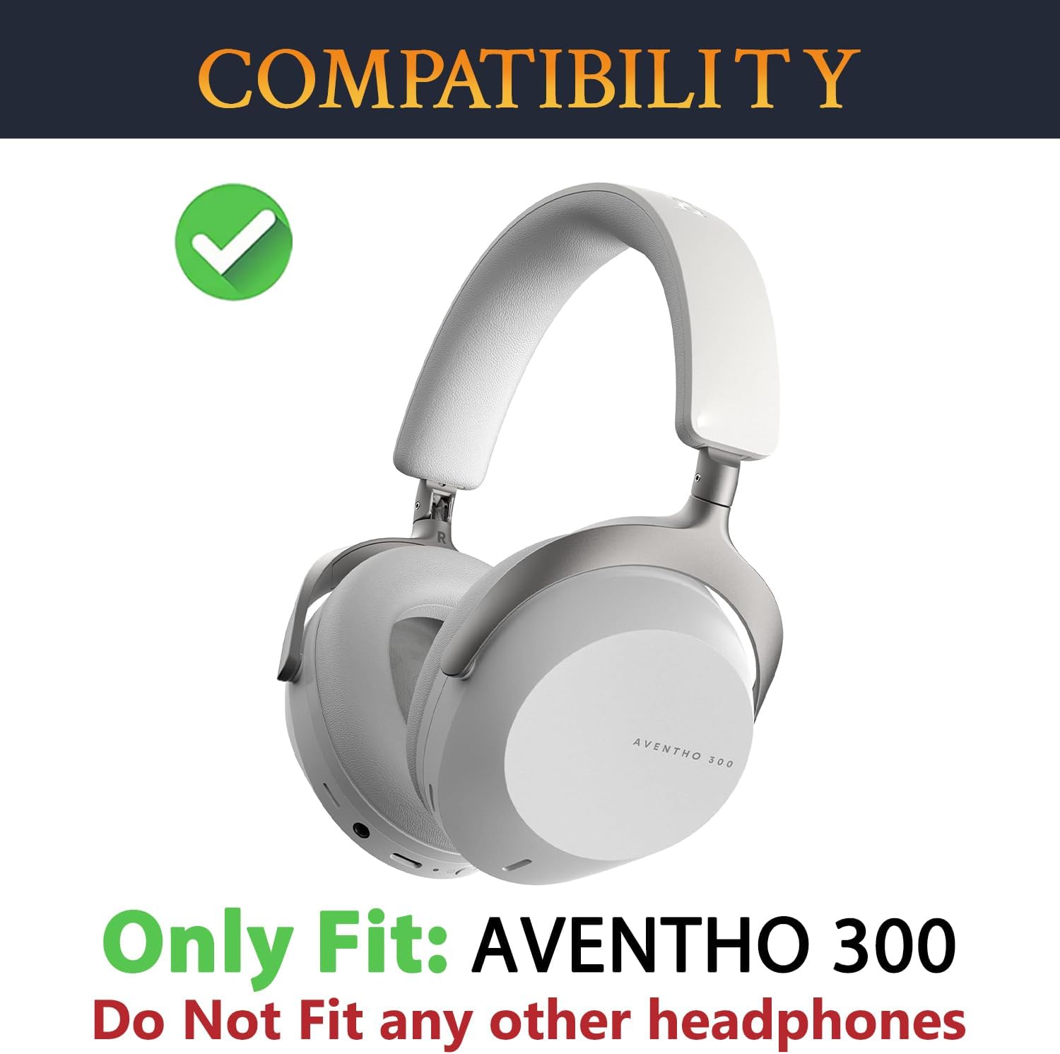 SOULWIT Earpads for Beyerdynamic AVENTHO 300 - Protein Leather