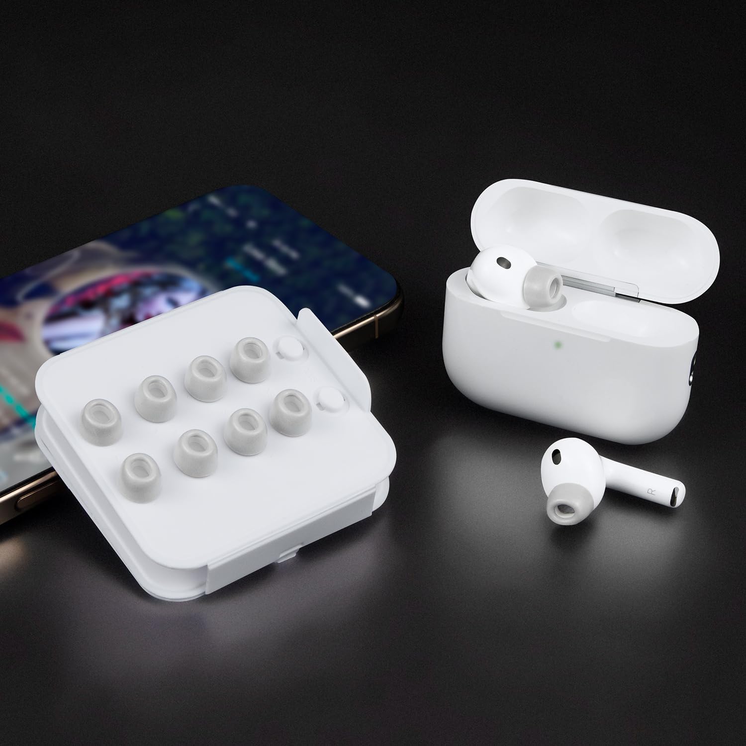 SOULWIT Memory Foam Ear Tips for AirPods Pro 3 - 5 pairs