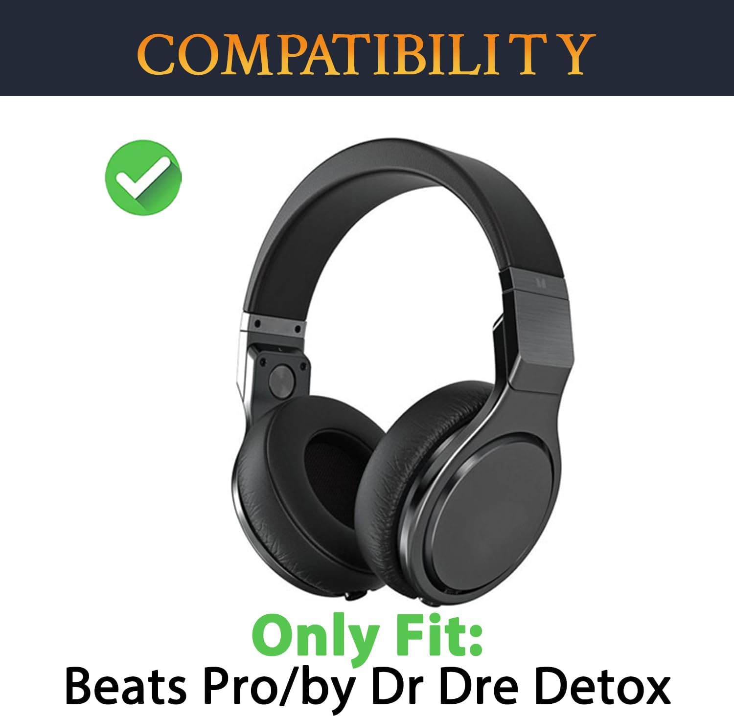 SOULWIT Earpads for Beats Pro - Protein Leather