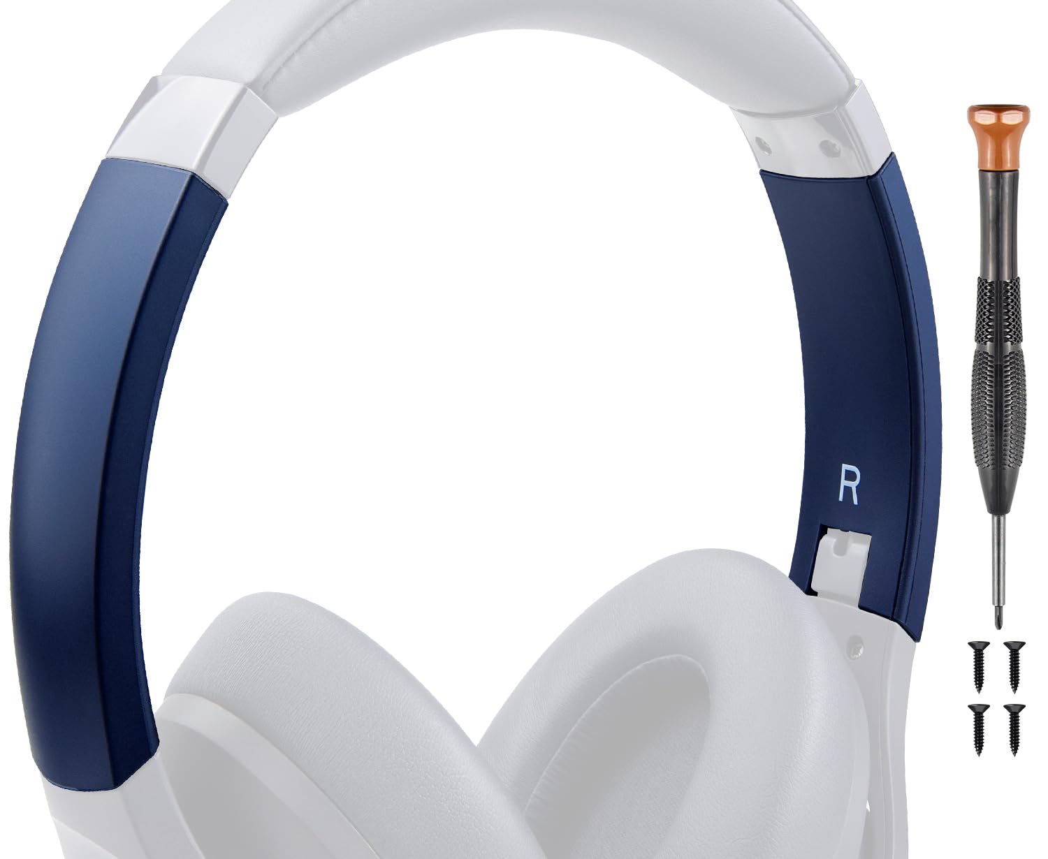SOULWIT Headband Side Cover Slider Outer & Inner for Anker Soundcore Life 2 / Life Q20 / Life Q20+ / Q20i