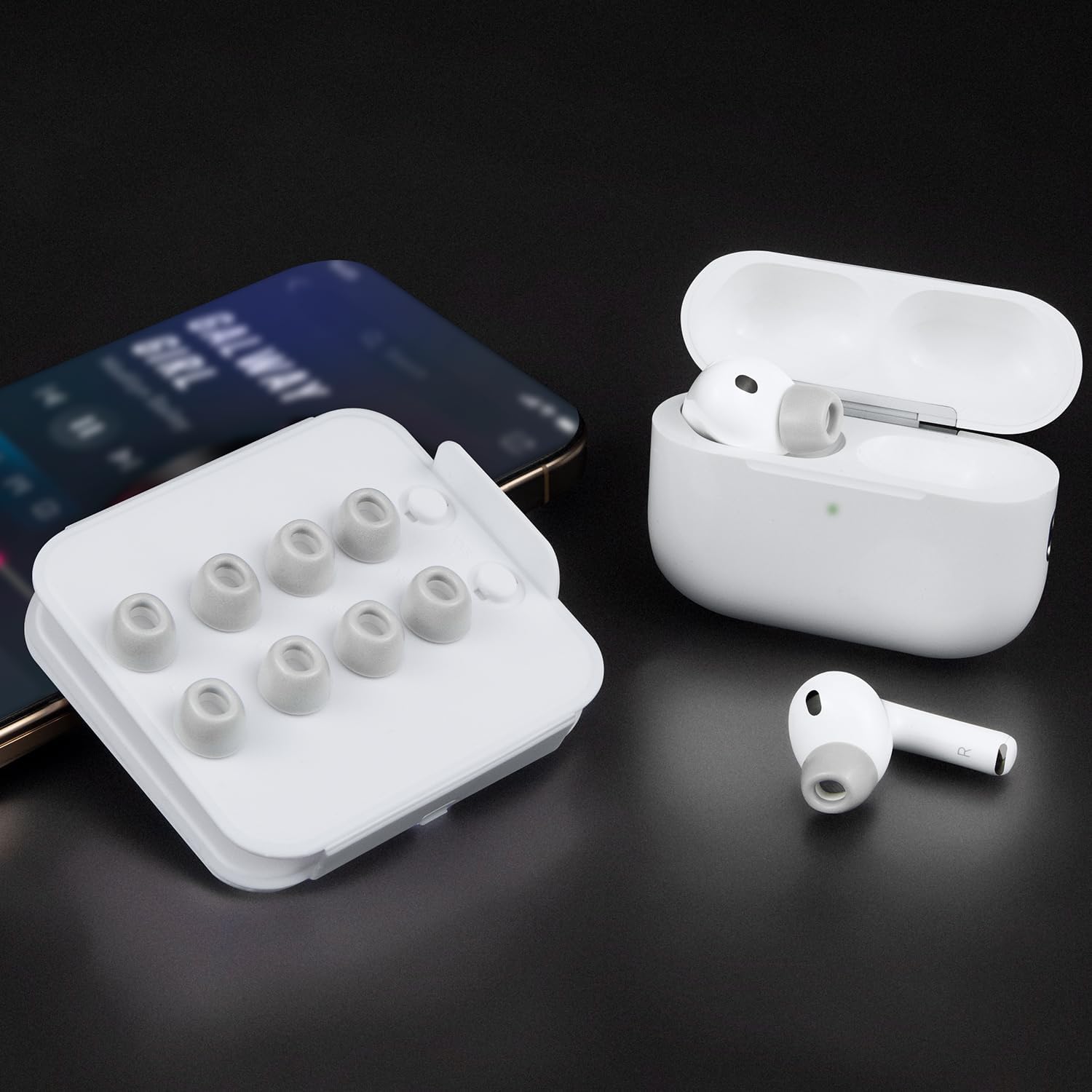 SOULWIT Memory Foam Ear Tips for AirPods Pro 3 - 5 pairs