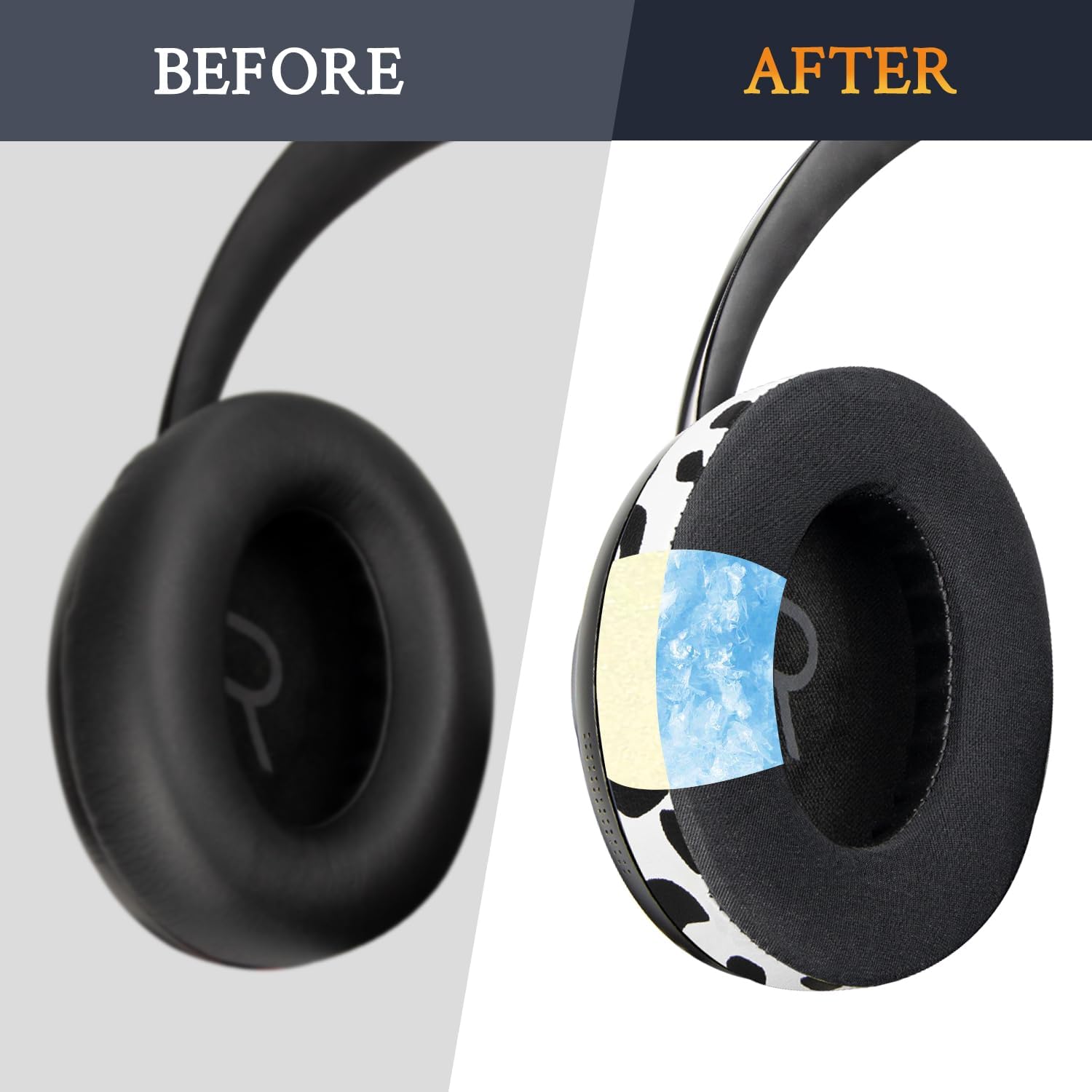 SOULWIT Earpads for Bose 700 - Cooling Gel