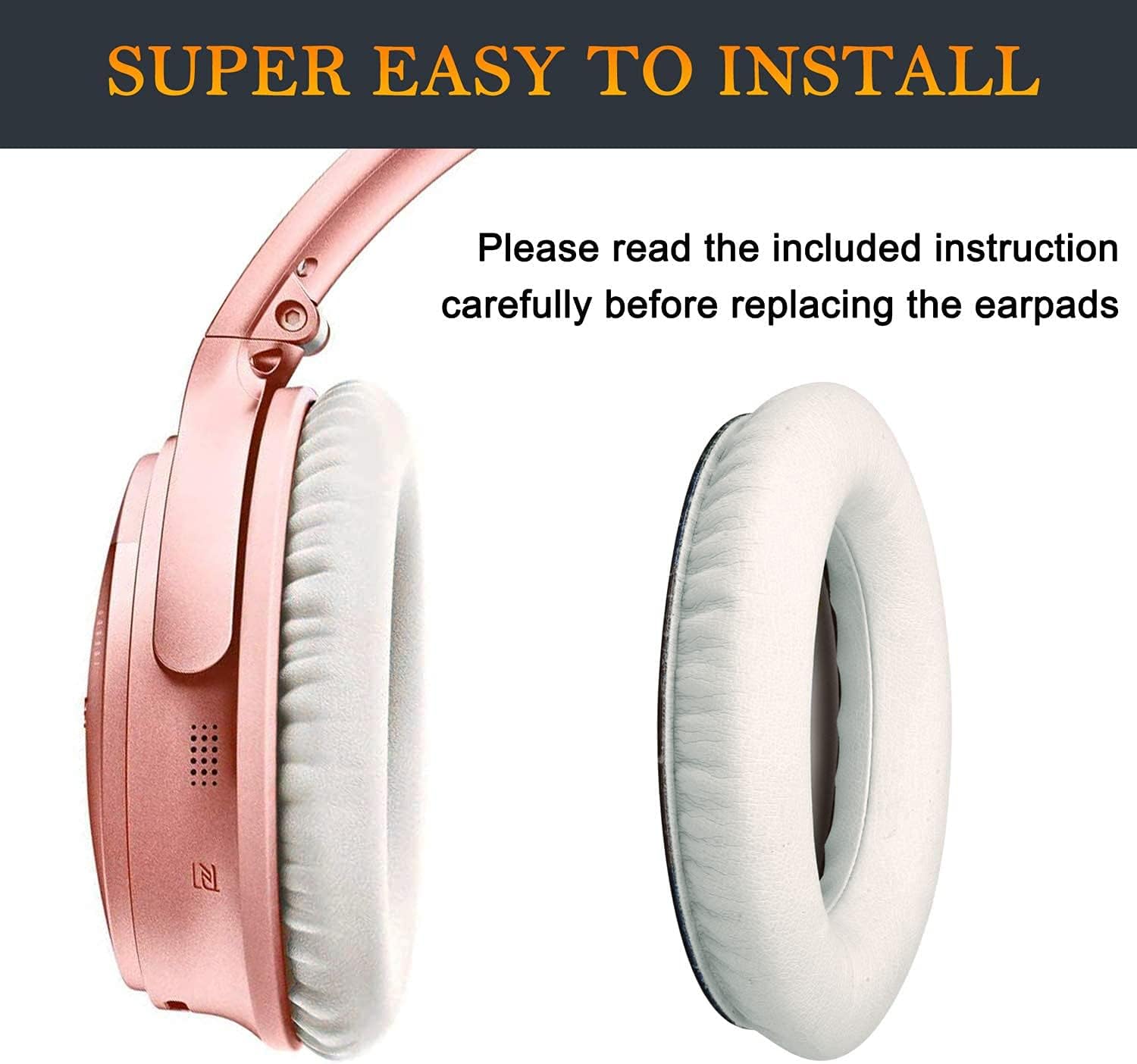 SoloWIT Earpads for Bose QuietComfort 35 Series - Protein Leather