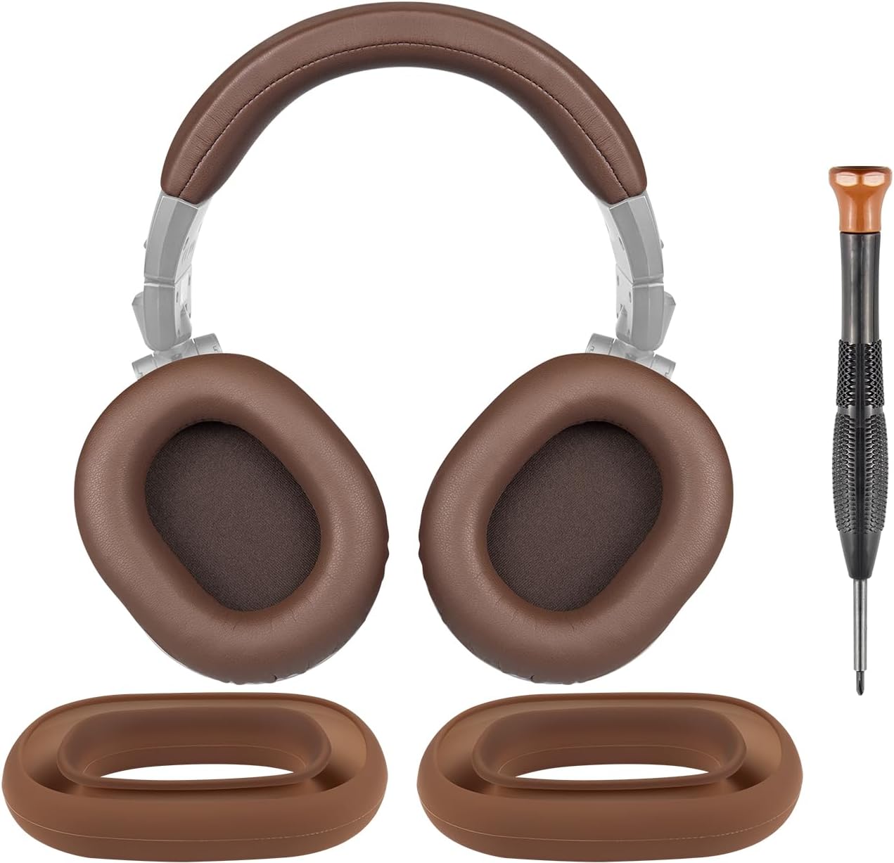 SOULWIT Earpads + Ear Cover+ Headband for ATH M50, M50X, M50XBT, M50XBT2, M50XSTS