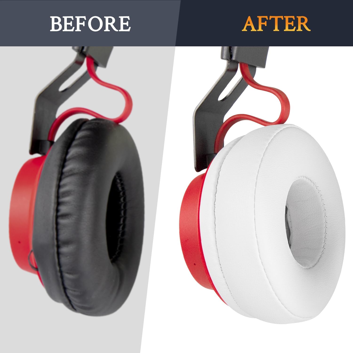 SOULWIT Earpads for Jabra Move, Elite 25h - Protein Leather