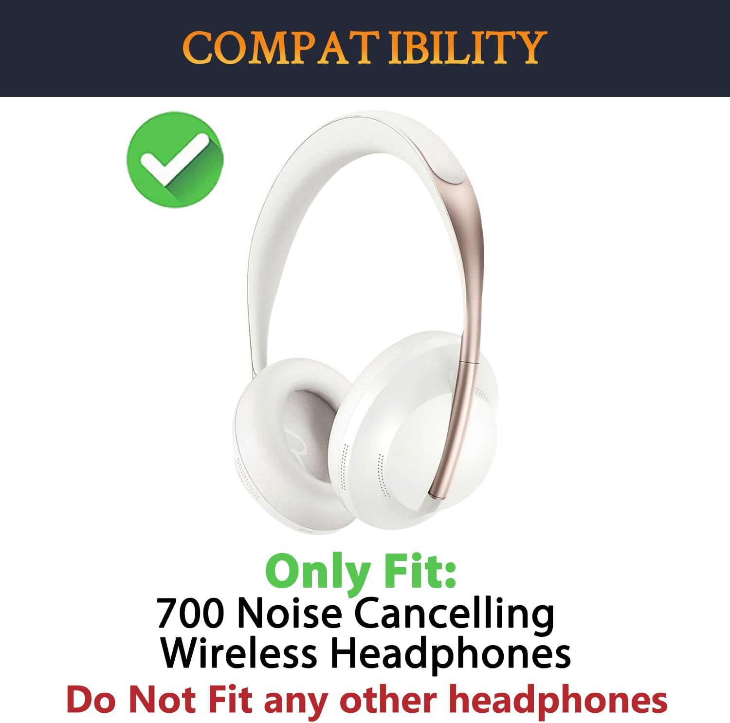 SOULWIT Earpads for Bose 700 - Cooling Gel
