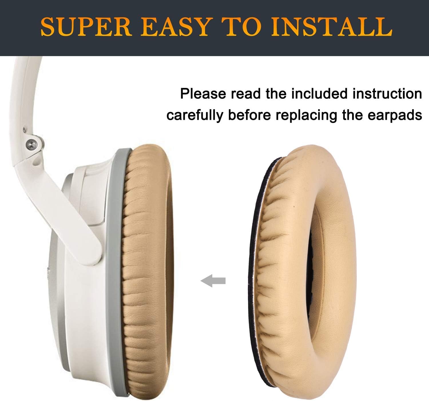SoloWIT Earpads for Bose QuietComfort 25 - Protein Leather