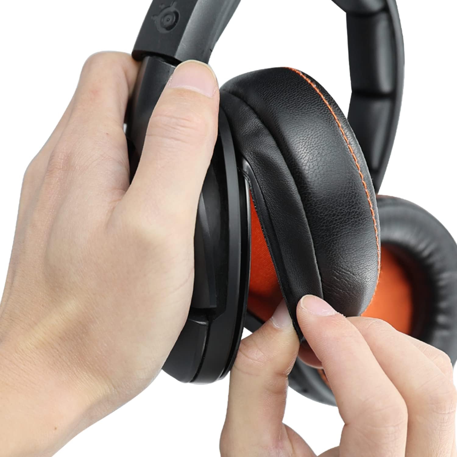 SOULWIT Earpads for SteelSeries Siberia 800/X800/P800, Siberia 840, SteelSeries H - Protein Leather