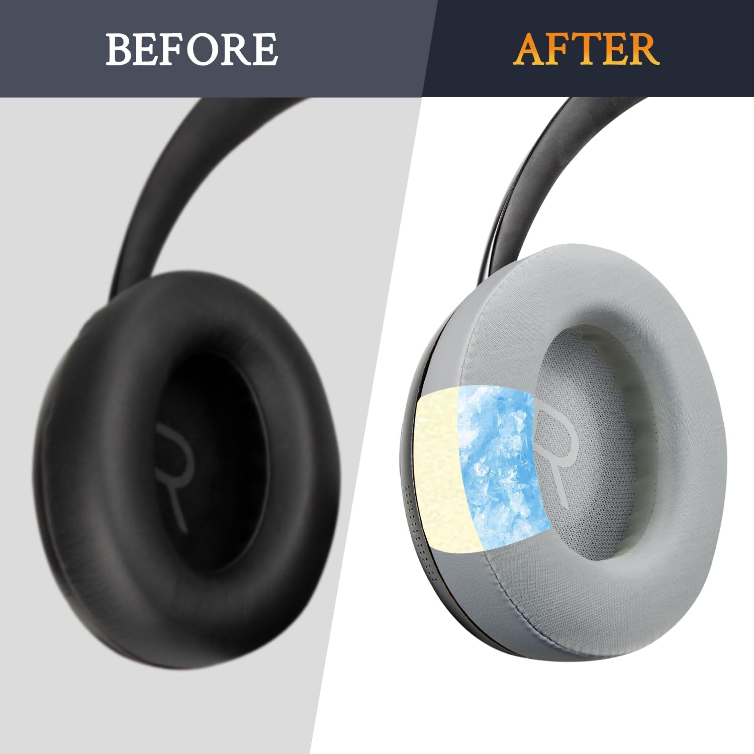 SOULWIT Earpads for Bose 700 - Cooling Gel