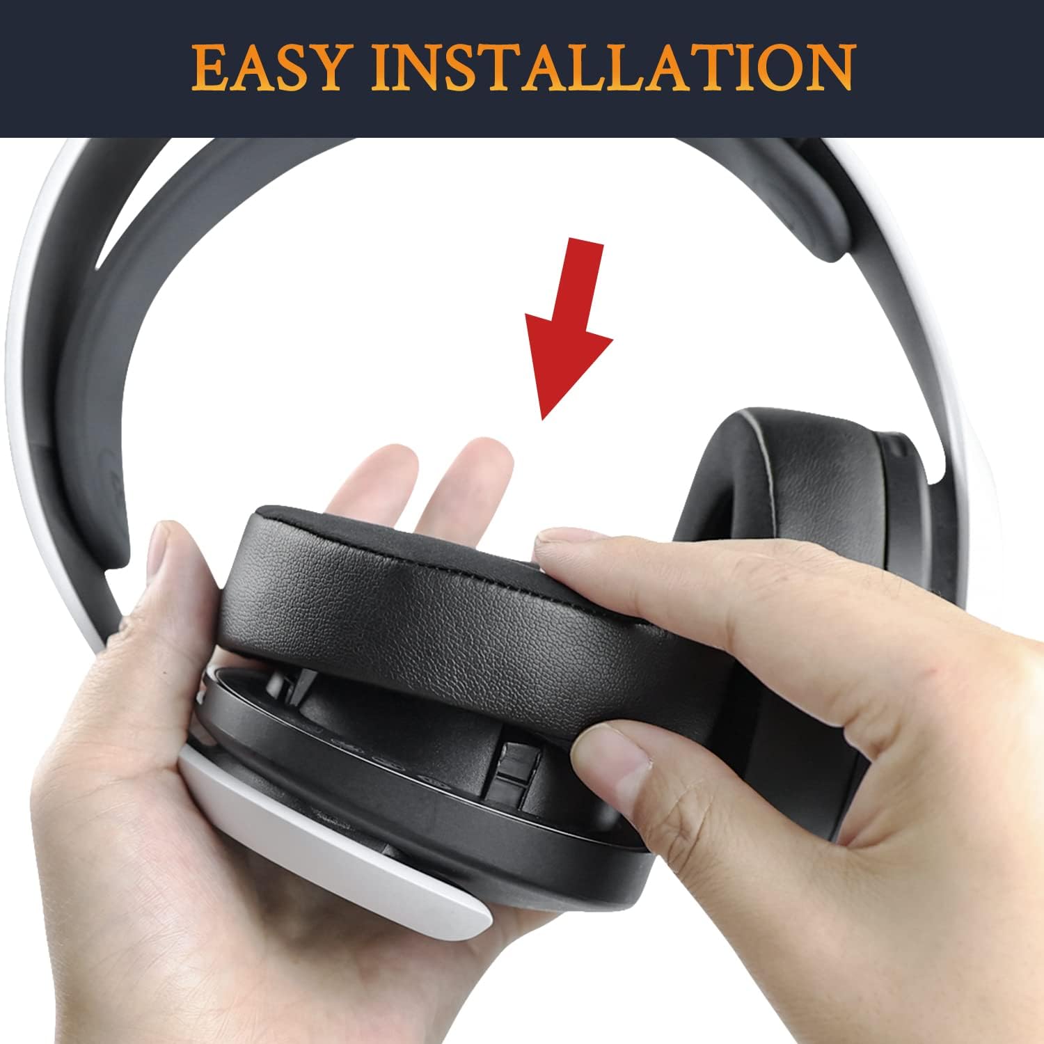 SOULWIT Earpads for Sony PlayStation 5 Pulse PS5 3D - Cooling Gel