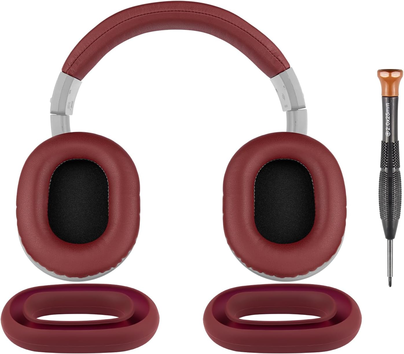SOULWIT Earpads + Ear Cover+ Headband for ATH M40, M40X