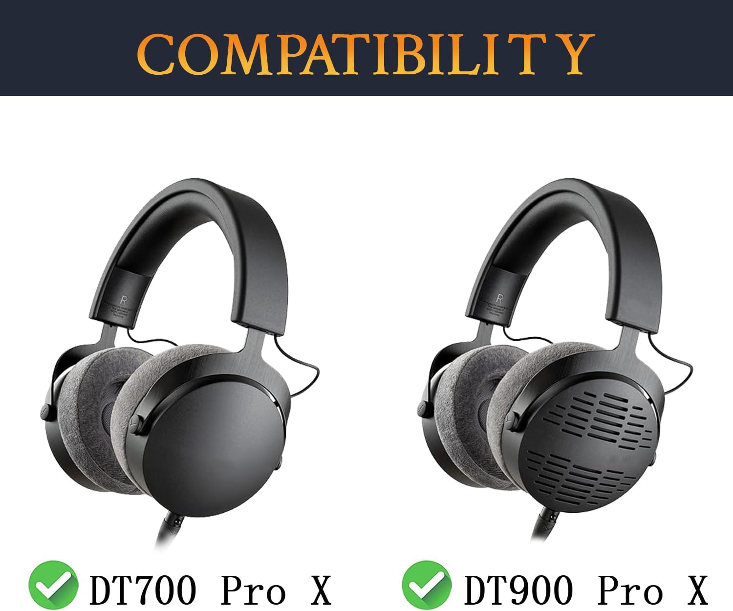 SOULWIT Earpads for Beyerdynamic DT700 ProX, DT900 ProX - Cooling Gel