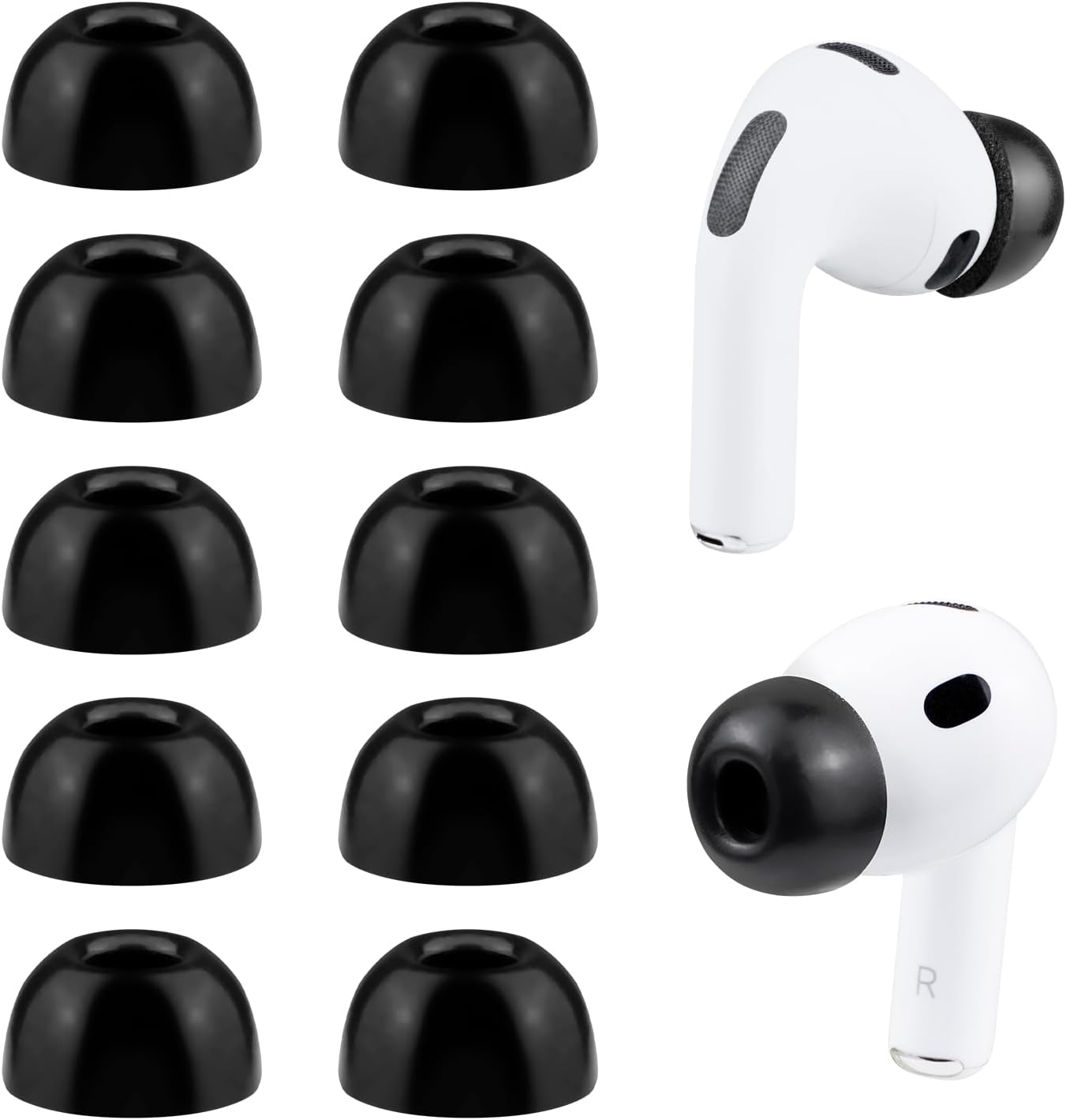 SOULWIT Memory Foam Ear Tips for AirPods Pro 3 - 5 pairs