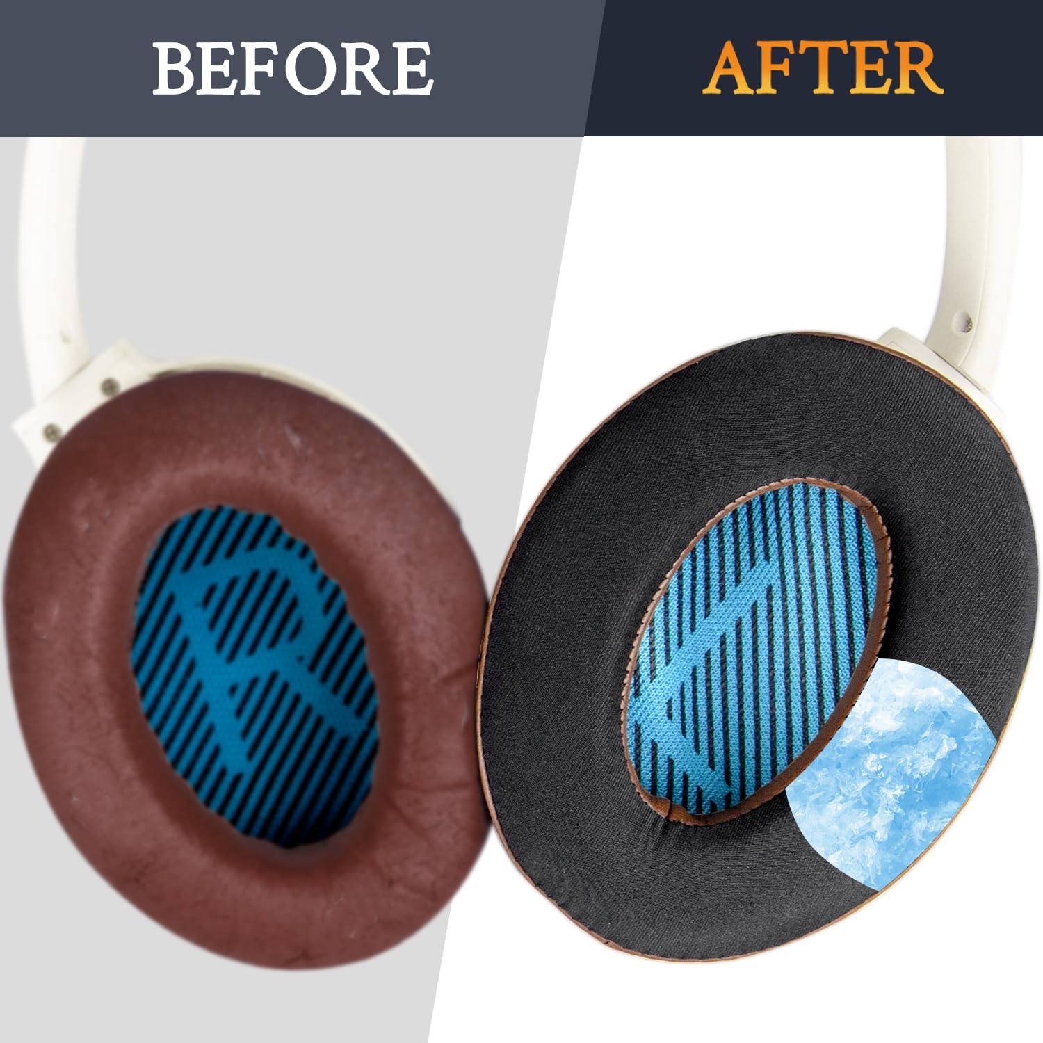 SoloWIT Earpads for Bose QuietComfort 25 - Cooling Gel