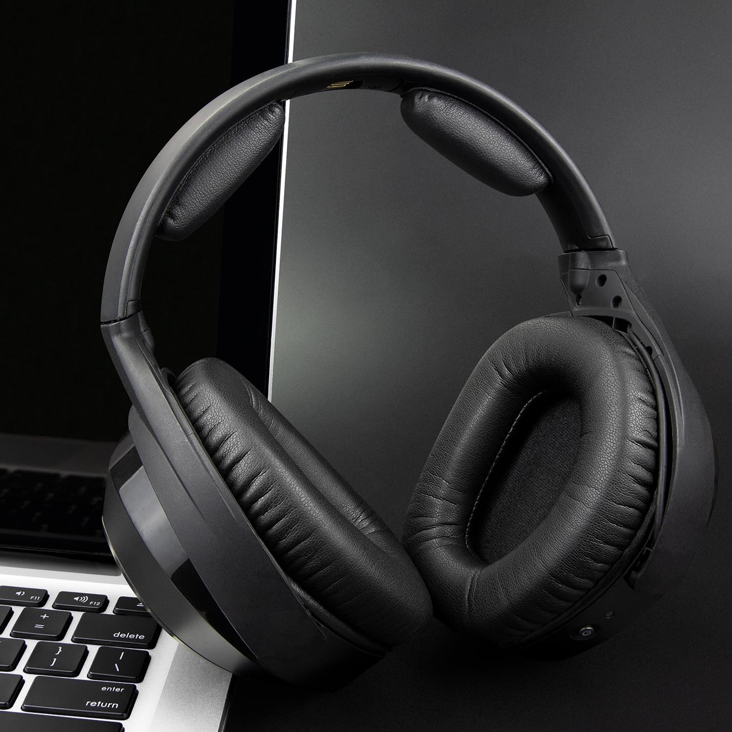 SOULWIT Earpads for Sennheiser RS165, RS175, RS185, RS195 - Protein Leather