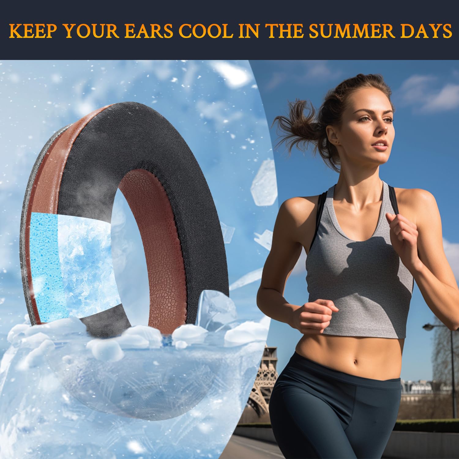 SoloWIT Earpads for Bose QuietComfort 35 Series - Cooling Gel
