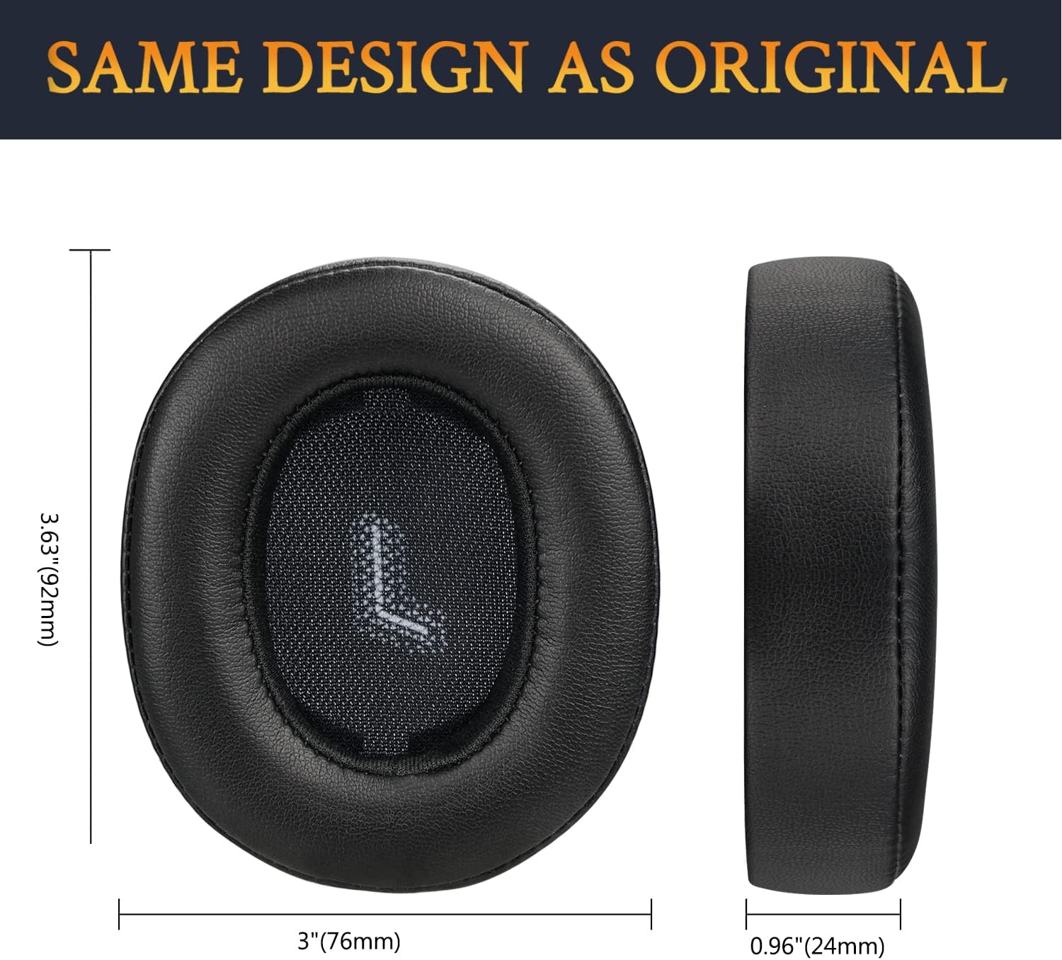 SOULWIT Earpads for JBL E55BT - Protein Leather