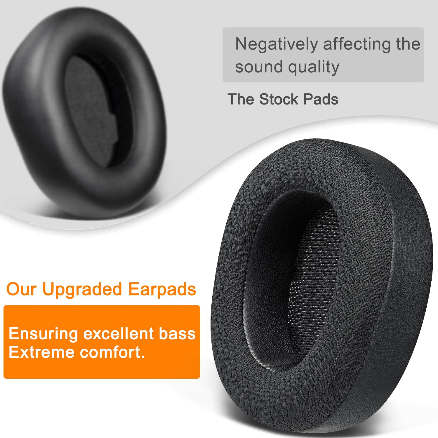 SOULWIT Earpads for SteelSeries Arctis Nova Pro Wireless, Arctis Nova Elite - Mesh Fabric