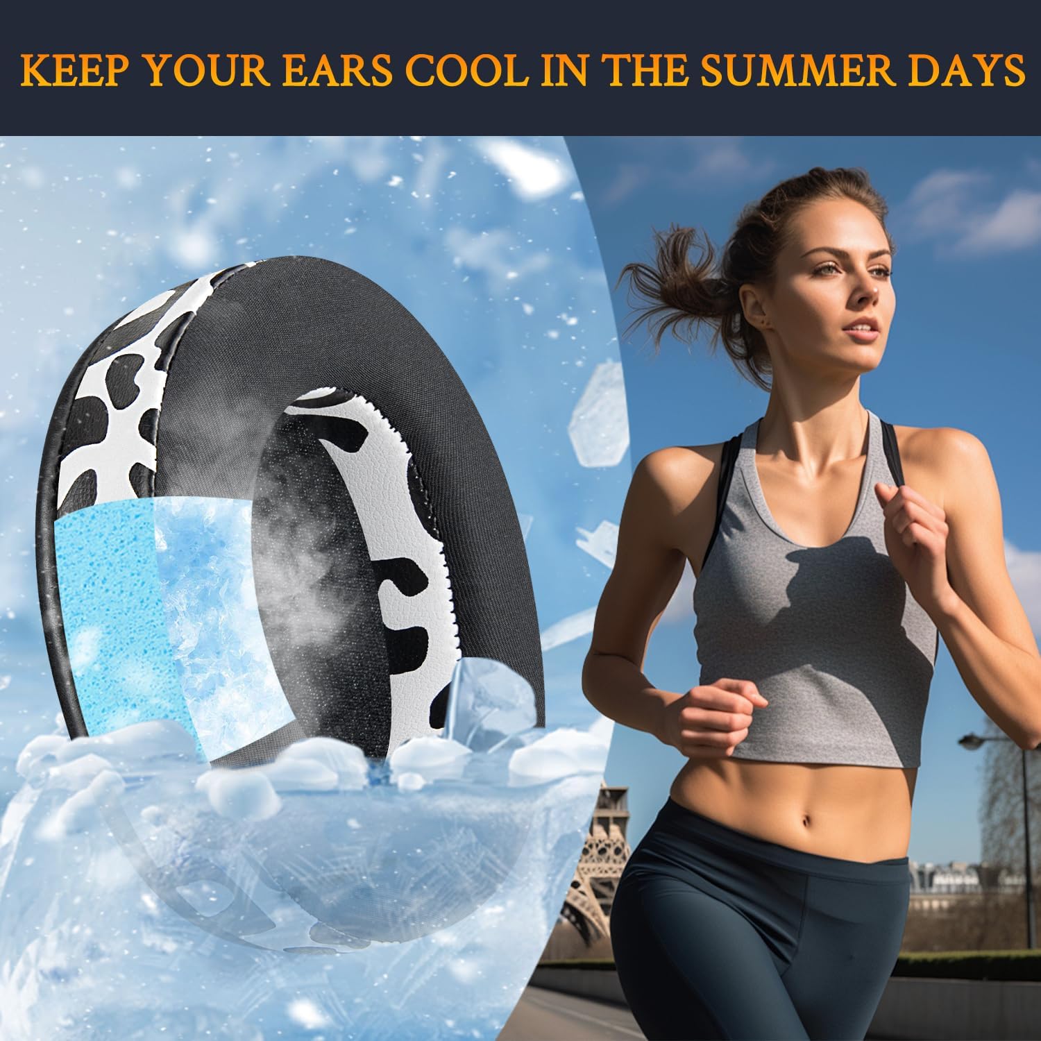 SOULWIT Earpads for Sony WH-1000XM4 - Cooling Gel