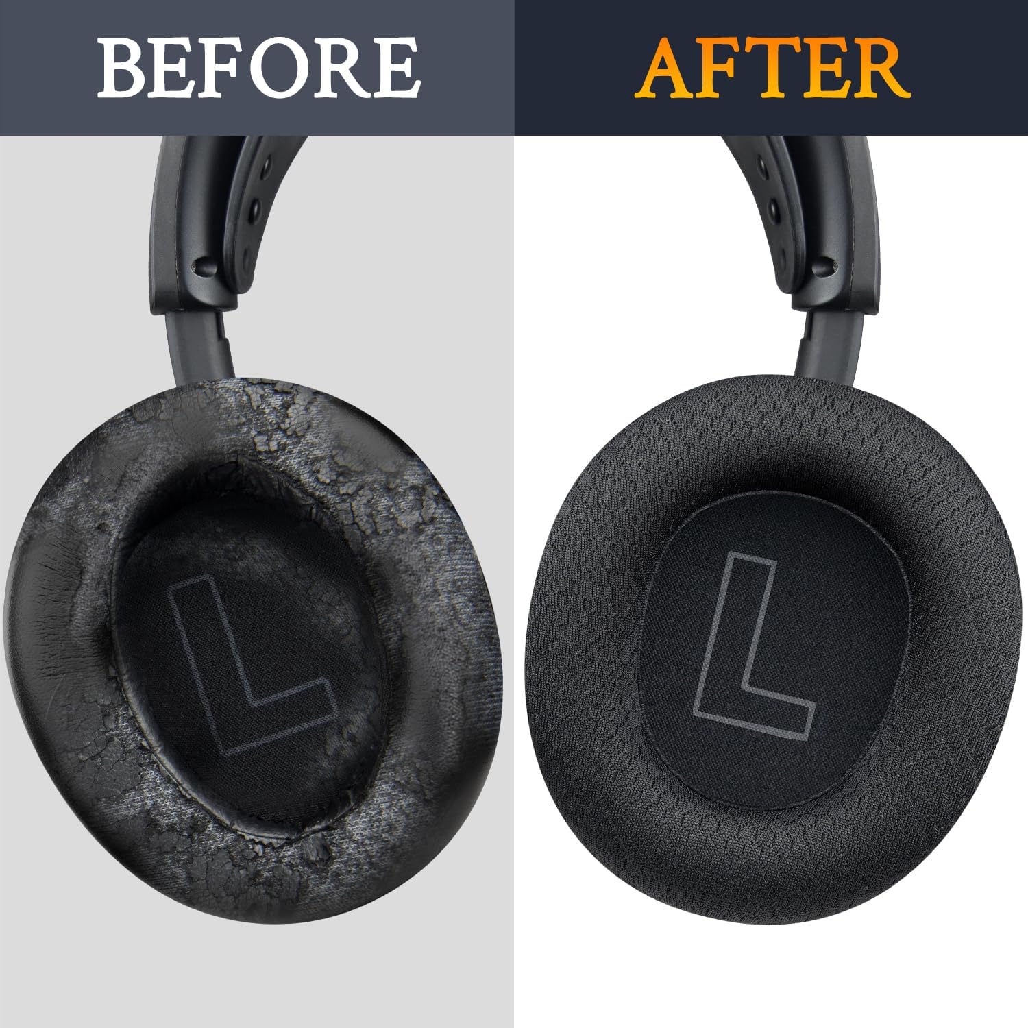 SOULWIT Earpads for SteelSeries Arctis Nova Pro Wired, Arctis Nova 1/3 Wired, Arctis Nova 4/5/7 Wireless - Mesh Fabric