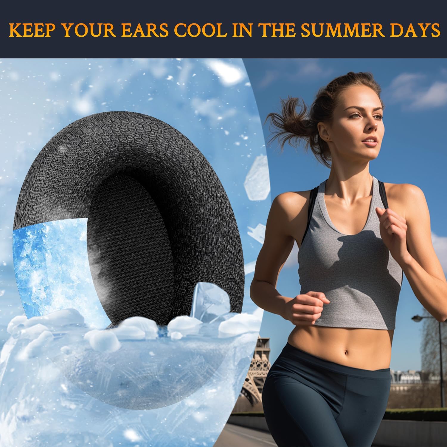 SOULWIT Earpads for Beats Studio Pro - Full Cooling Gel
