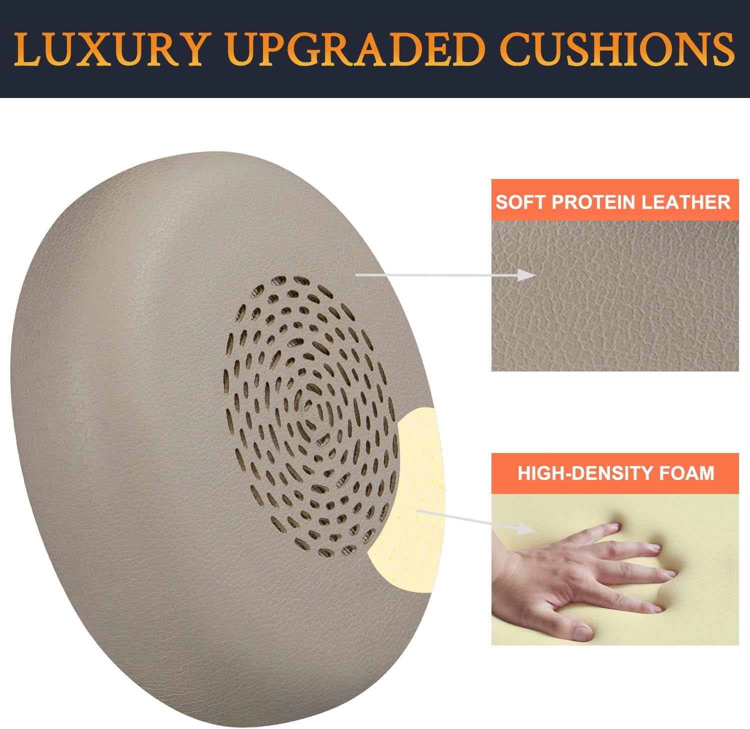 SOULWIT Earpads for Jabra Evolve2 75 - Protein Leather