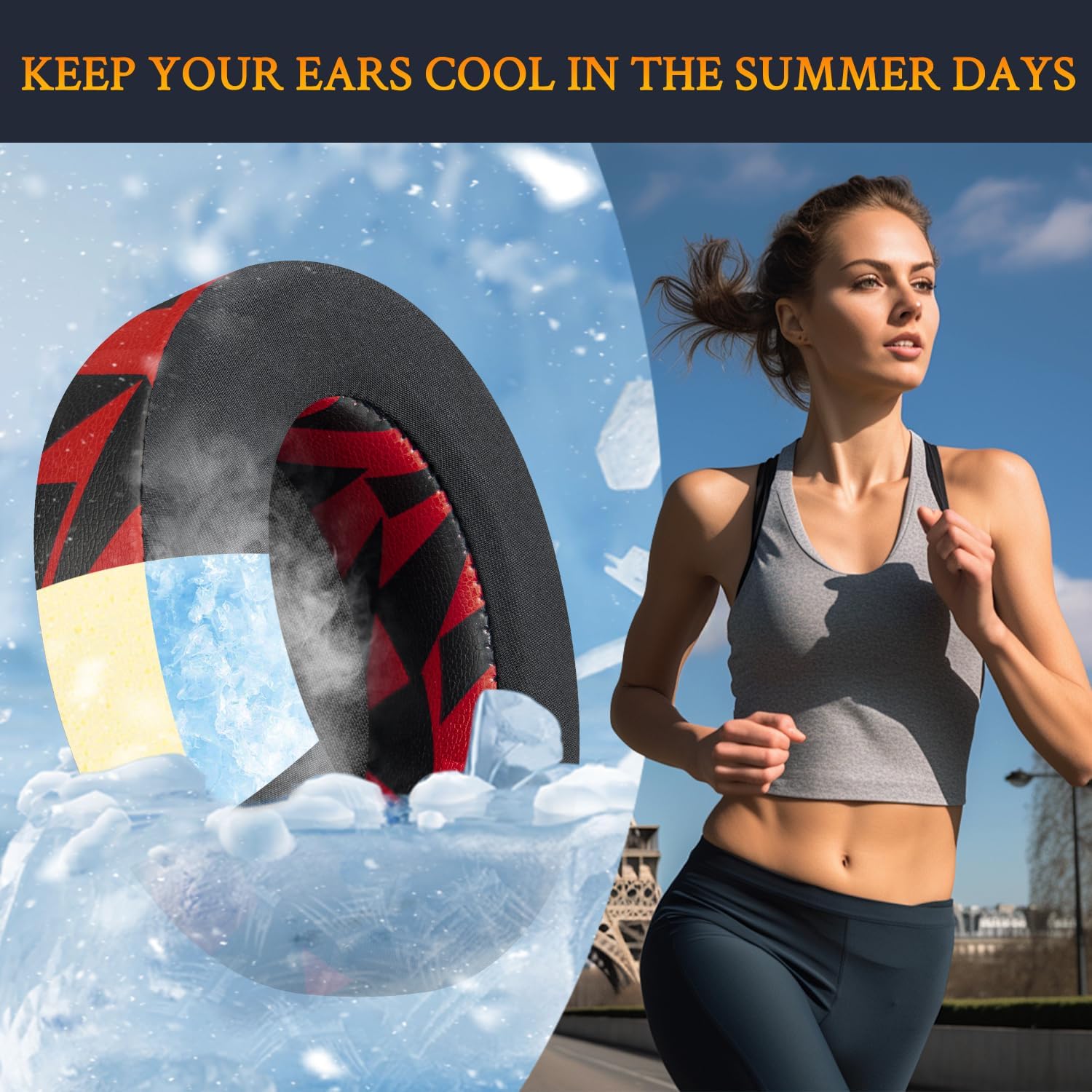 SOULWIT Earpads for Beats Studio Pro - Cooling Gel