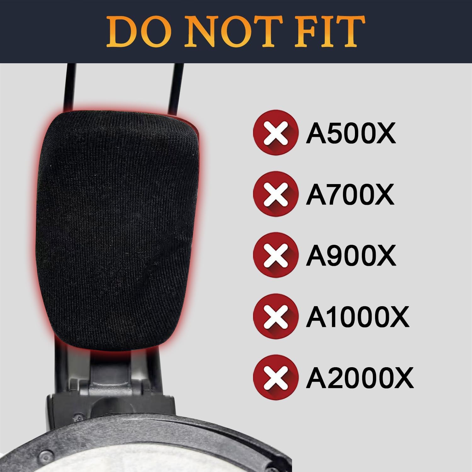 SOULWIT Headband for Audio-Technica AD500X/AD700X/AD900X/AD1000X/AD2000X