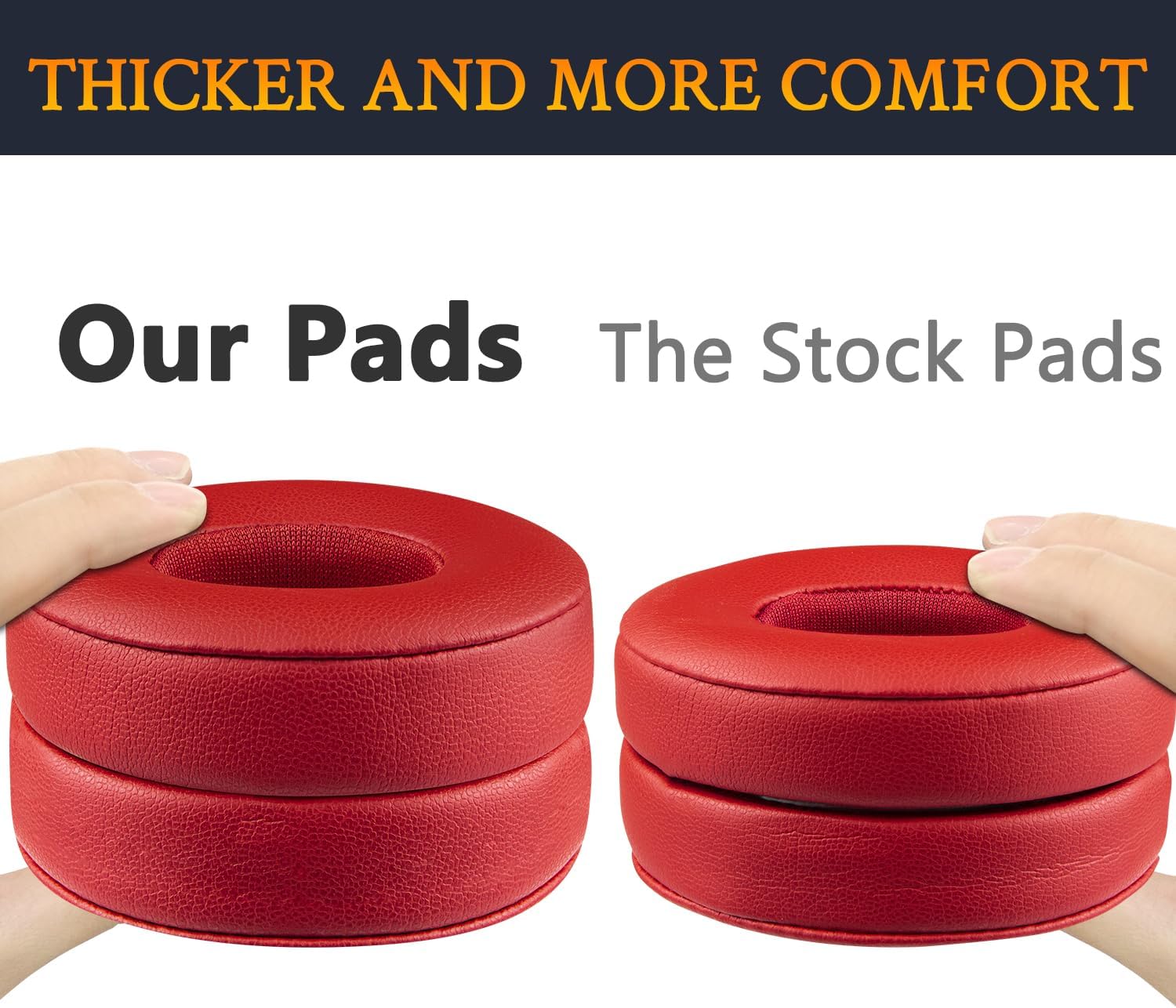 SoloWIT Earpads for Beats Solo 2 & Solo 3 - Protein Leather
