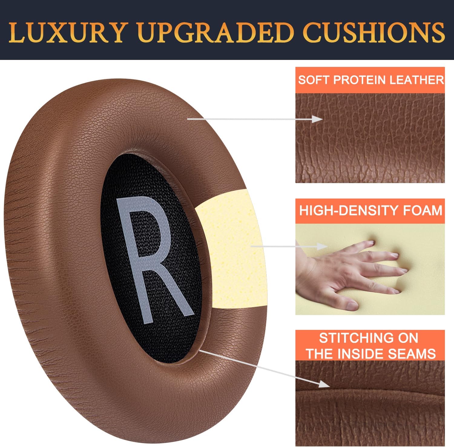 SOULWIT Earpads for Bose 700 - Protein Leather