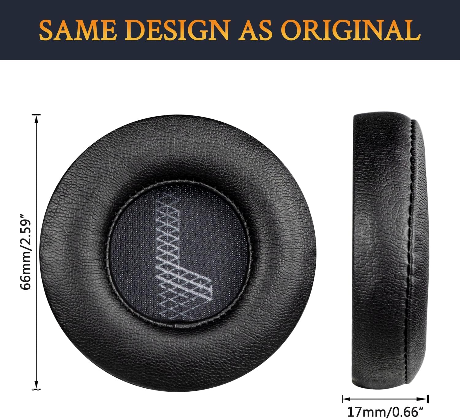 SOULWIT Earpads for JBL Live 400BT - Protein Leather