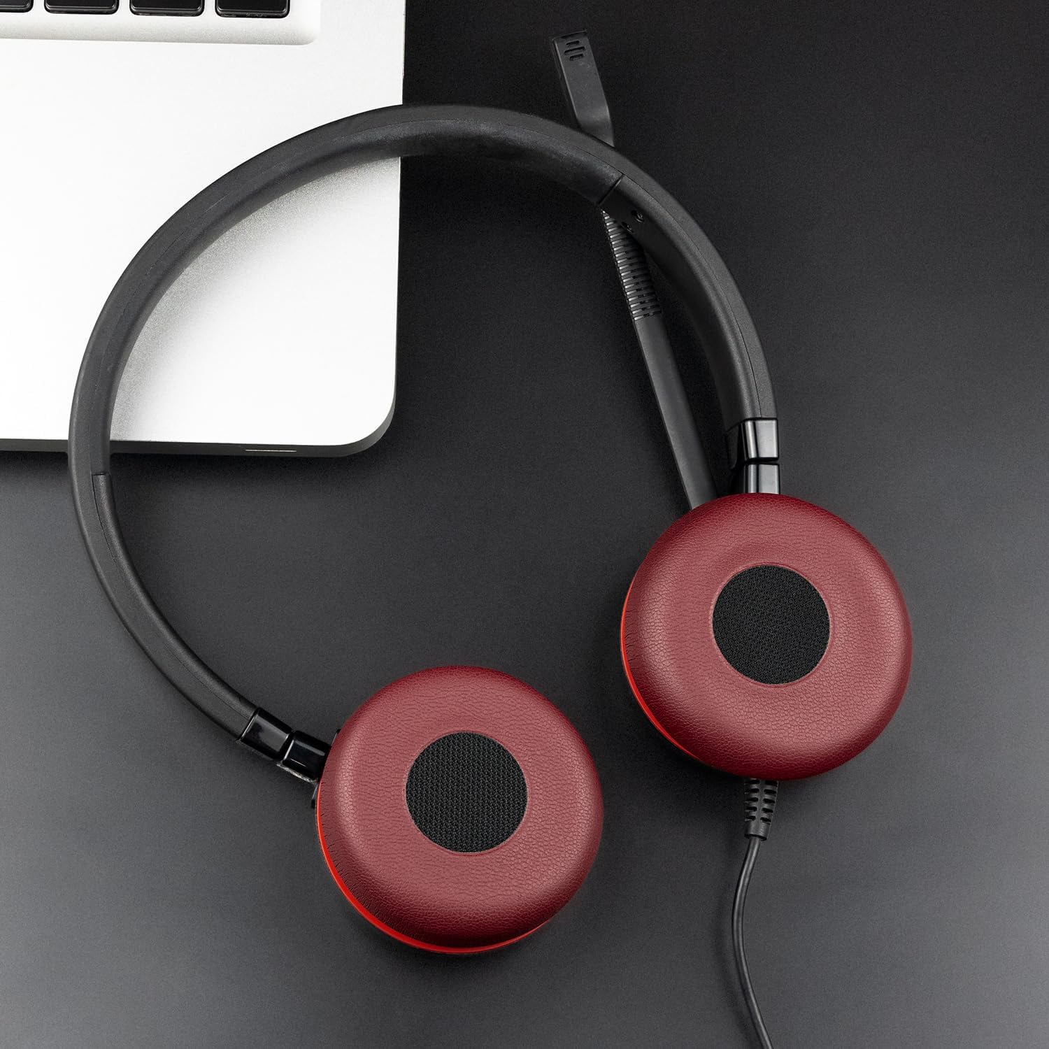 SOULWIT Earpads for Jabra Evolve 65/40/30/20 - Protein Leather