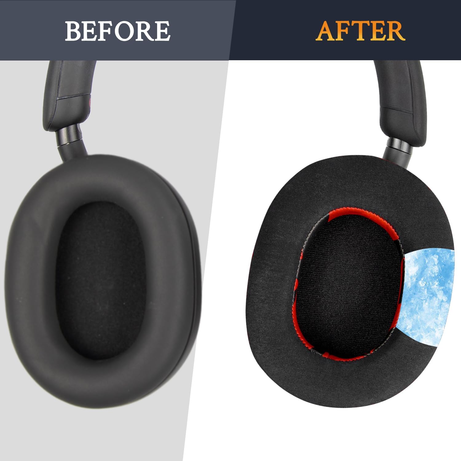 SOULWIT Earpads for Sony WH-1000XM5 - Cooling Gel