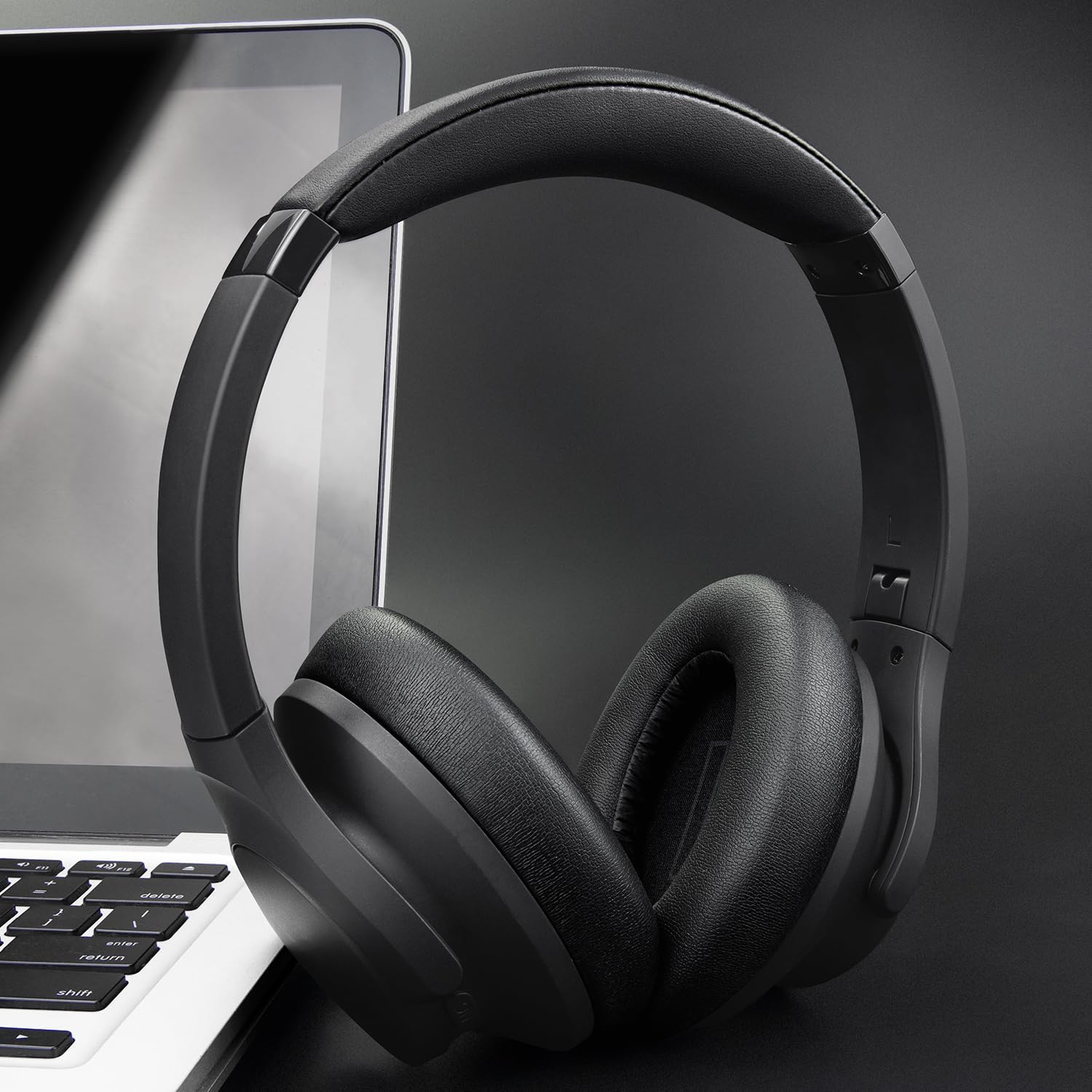 SOULWIT Earpads for Anker Soundcore Life 2 / Life Q20 / Life Q20+ / Q20i - Protein Leather