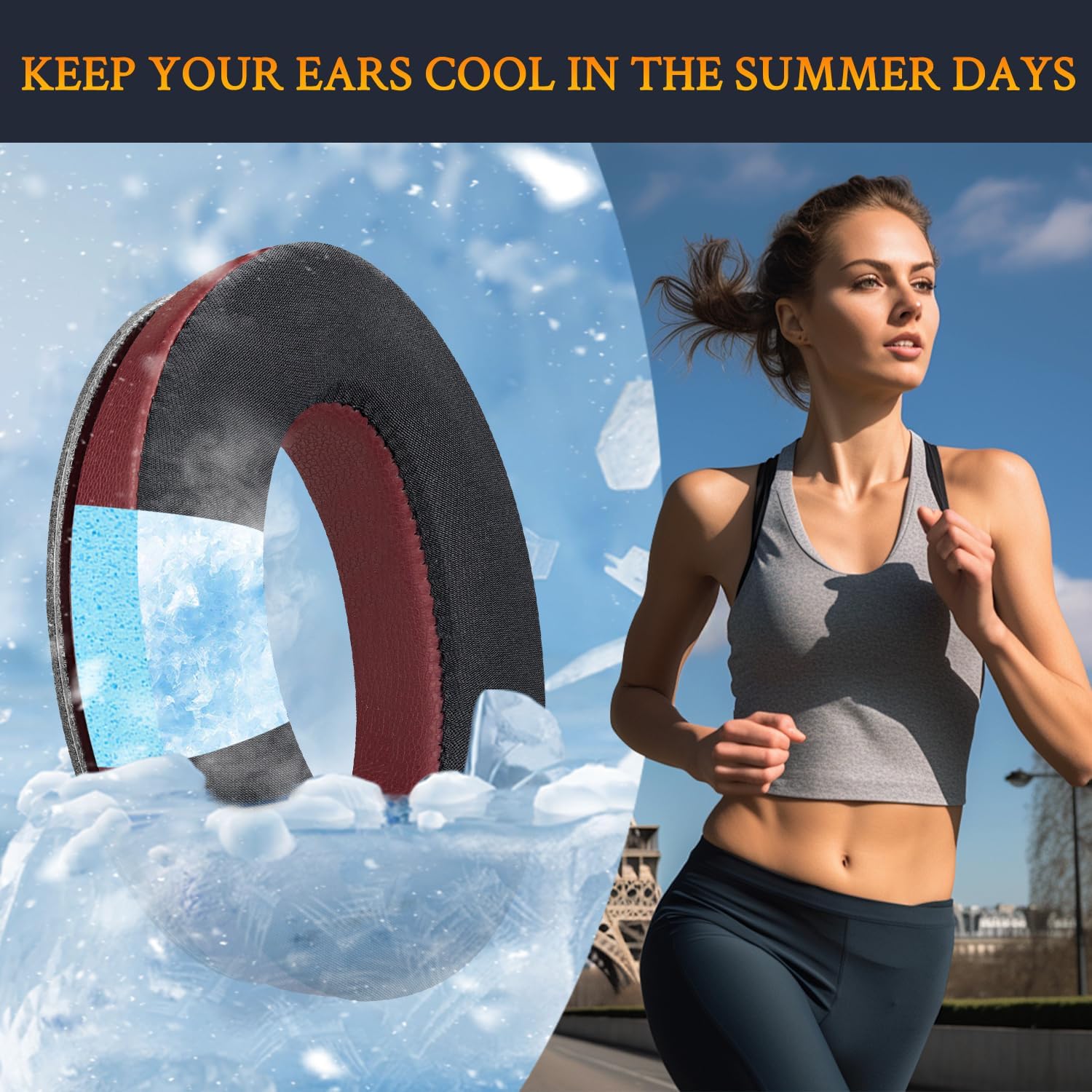 SoloWIT Earpads for Bose QuietComfort 35 Series - Cooling Gel