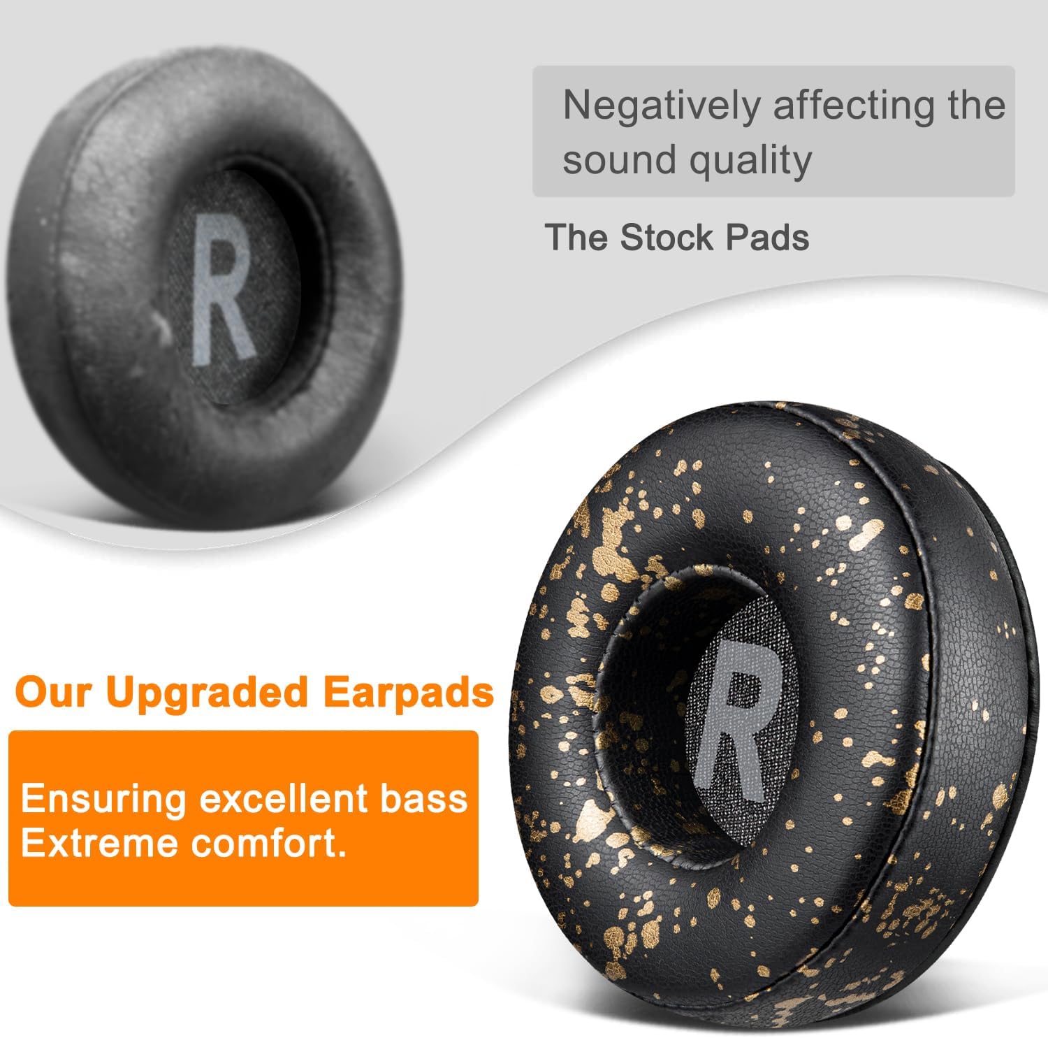 SOULWIT Earpads for Jabra Move, Elite 25h - Protein Leather