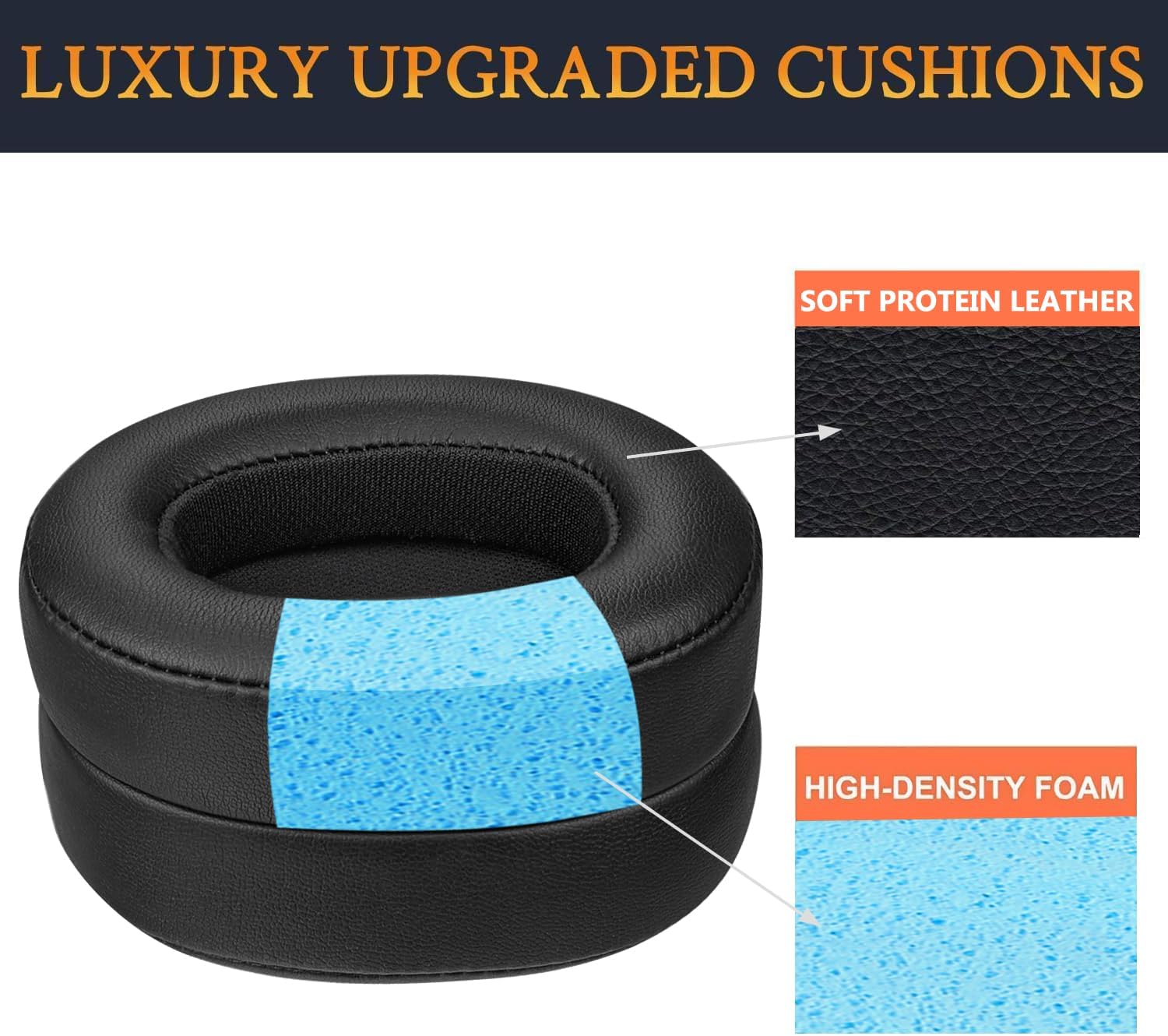 SOULWIT Earpads for JBL E55BT - Protein Leather