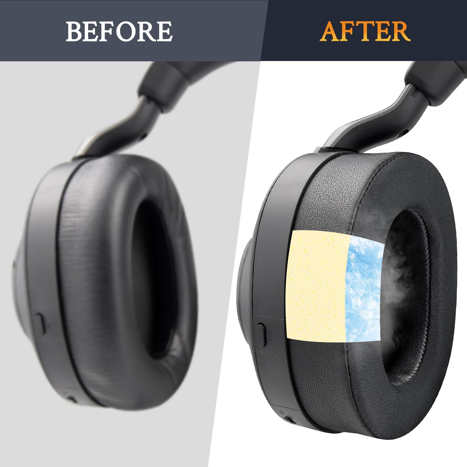 SOULWIT Earpads for Jabra Evolve2 85 - Cooling Gel