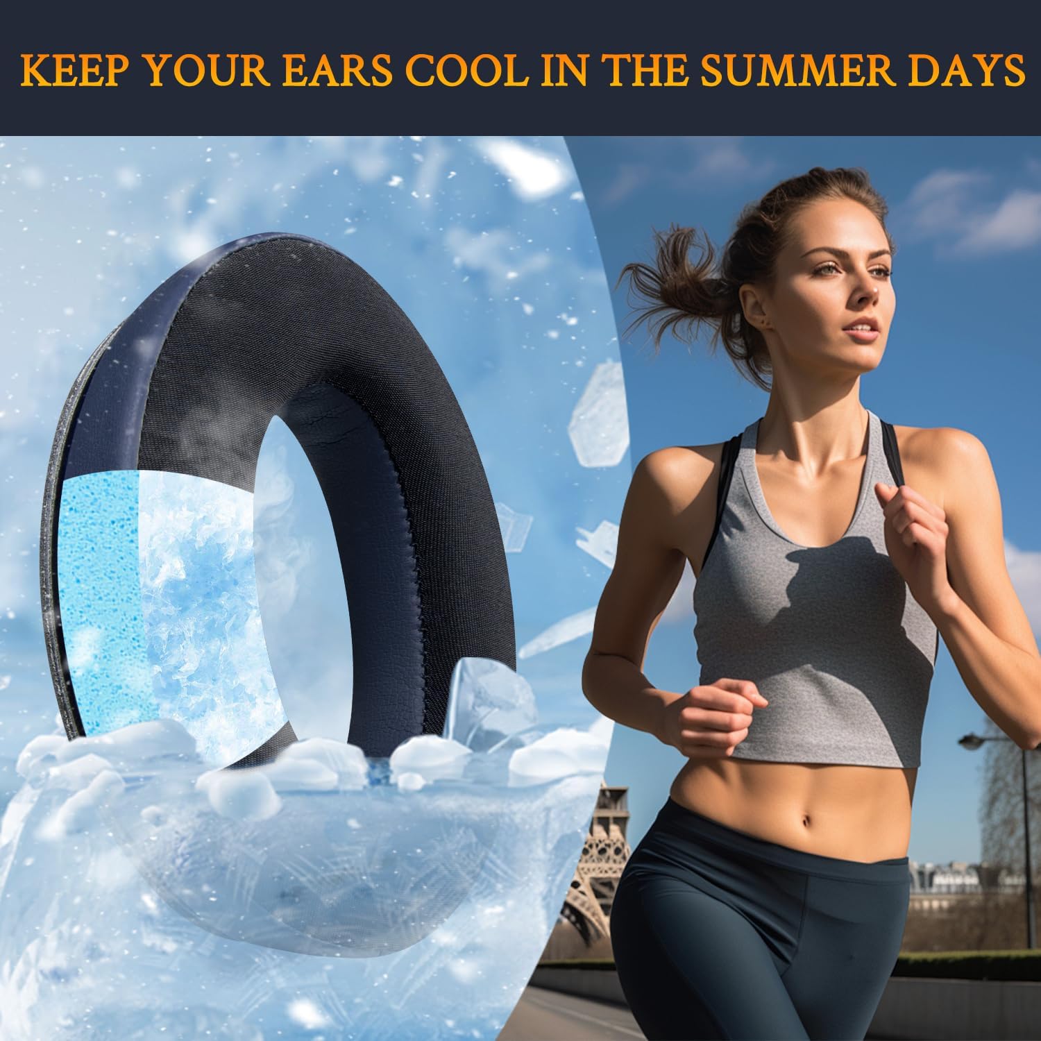 SoloWIT Earpads for Bose QuietComfort 35 Series - Cooling Gel
