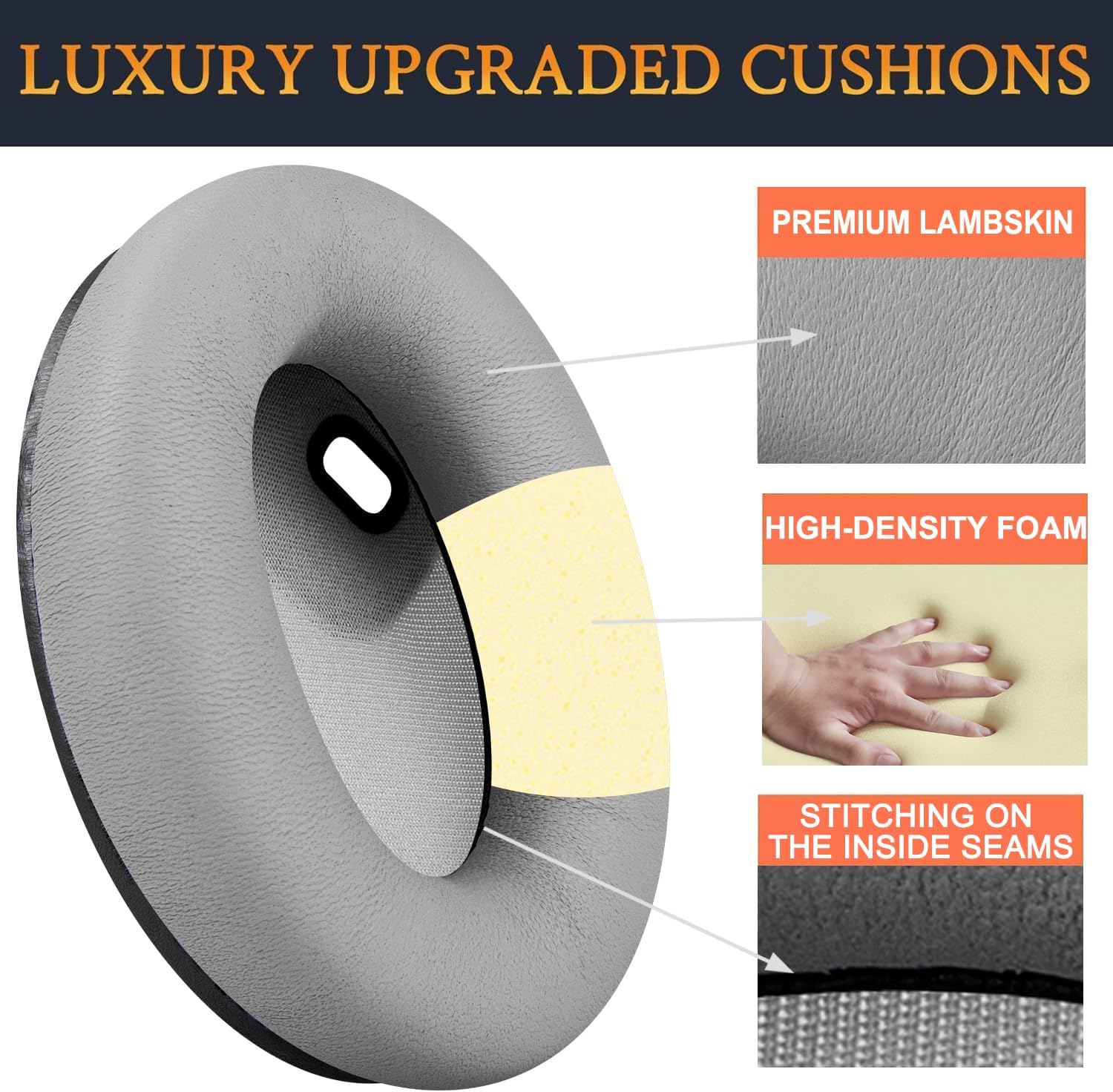 SOULWIT Earpads for Sony WH-1000XM4 - Lambskin