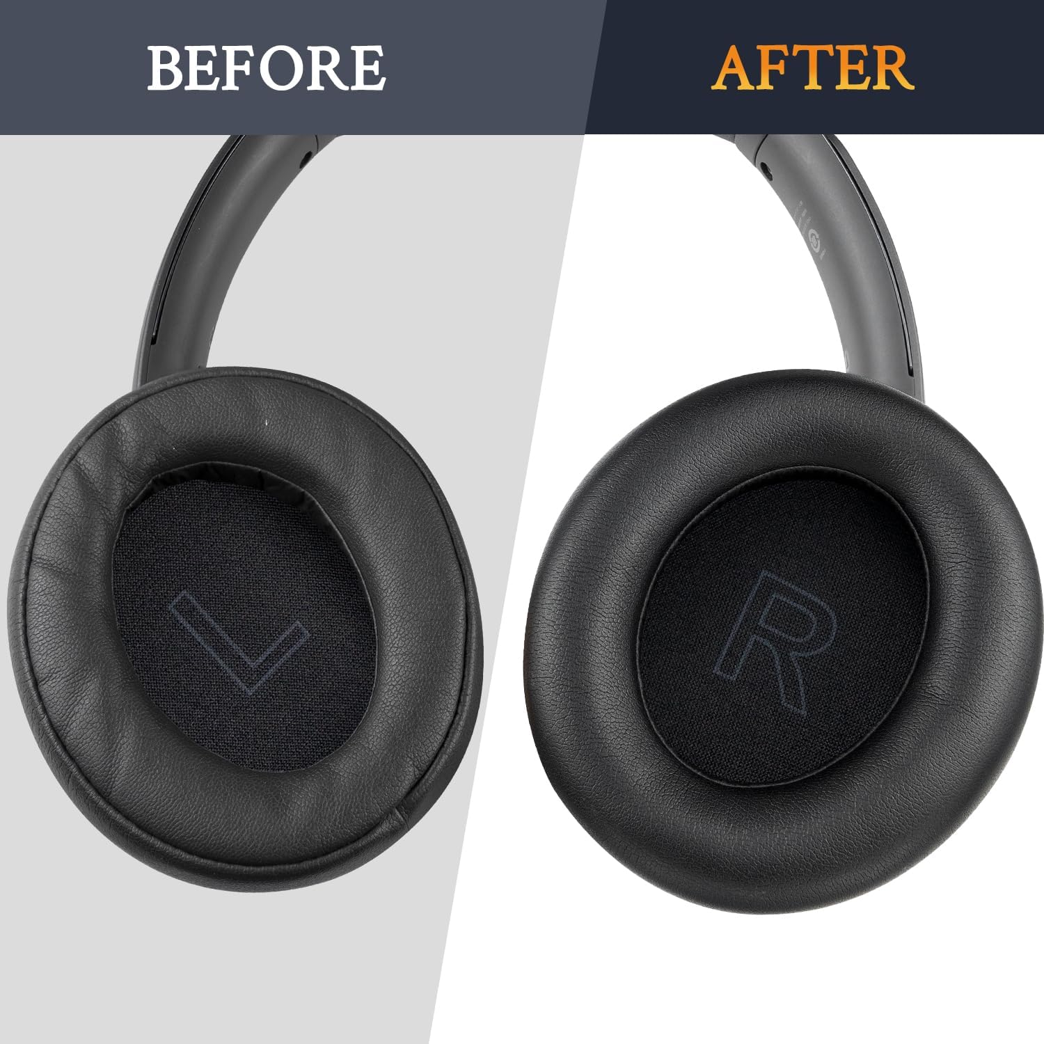 SOULWIT Earpads for Anker Soundcore Life Q30/Q35 - Protein Leather