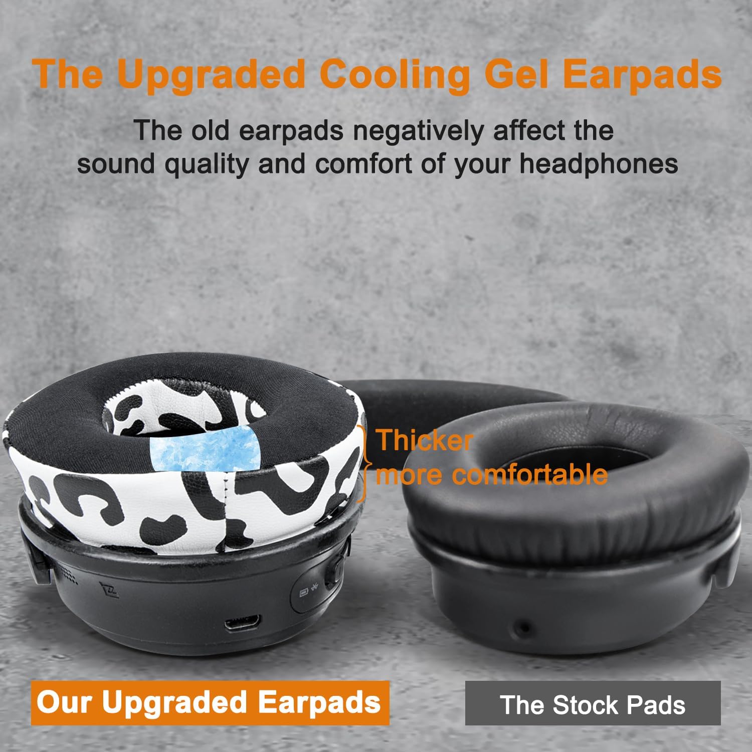 SoloWIT Earpads for Bose QuietComfort 25 - Cooling Gel